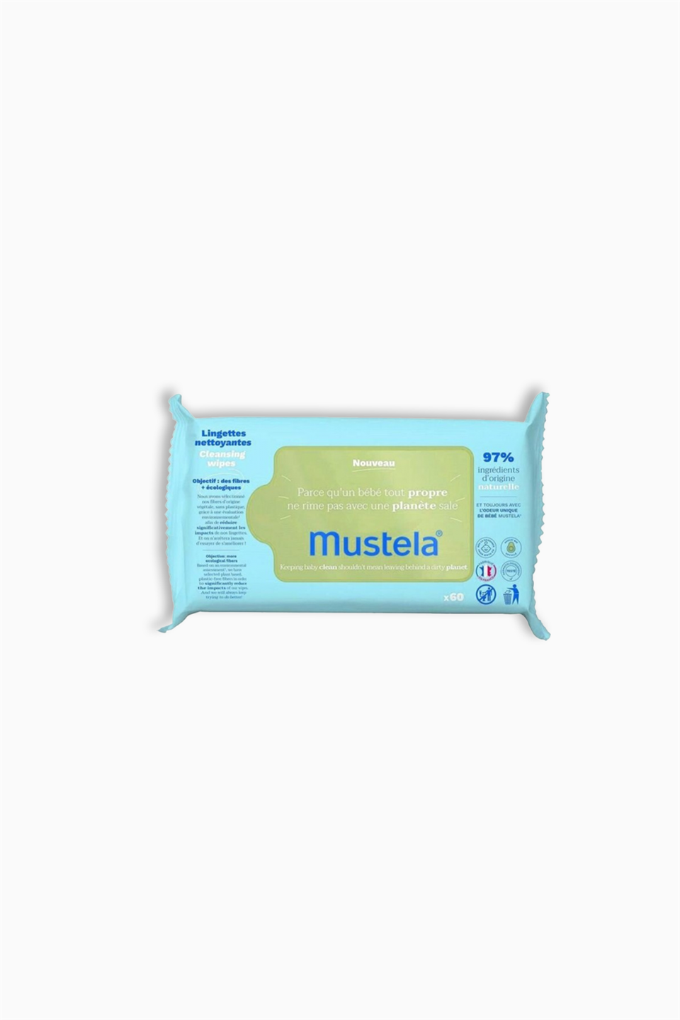 Mustela Eko Islak Mendil 60'lı | Mustela | Mustela Eko Islak Mendil 60'lı