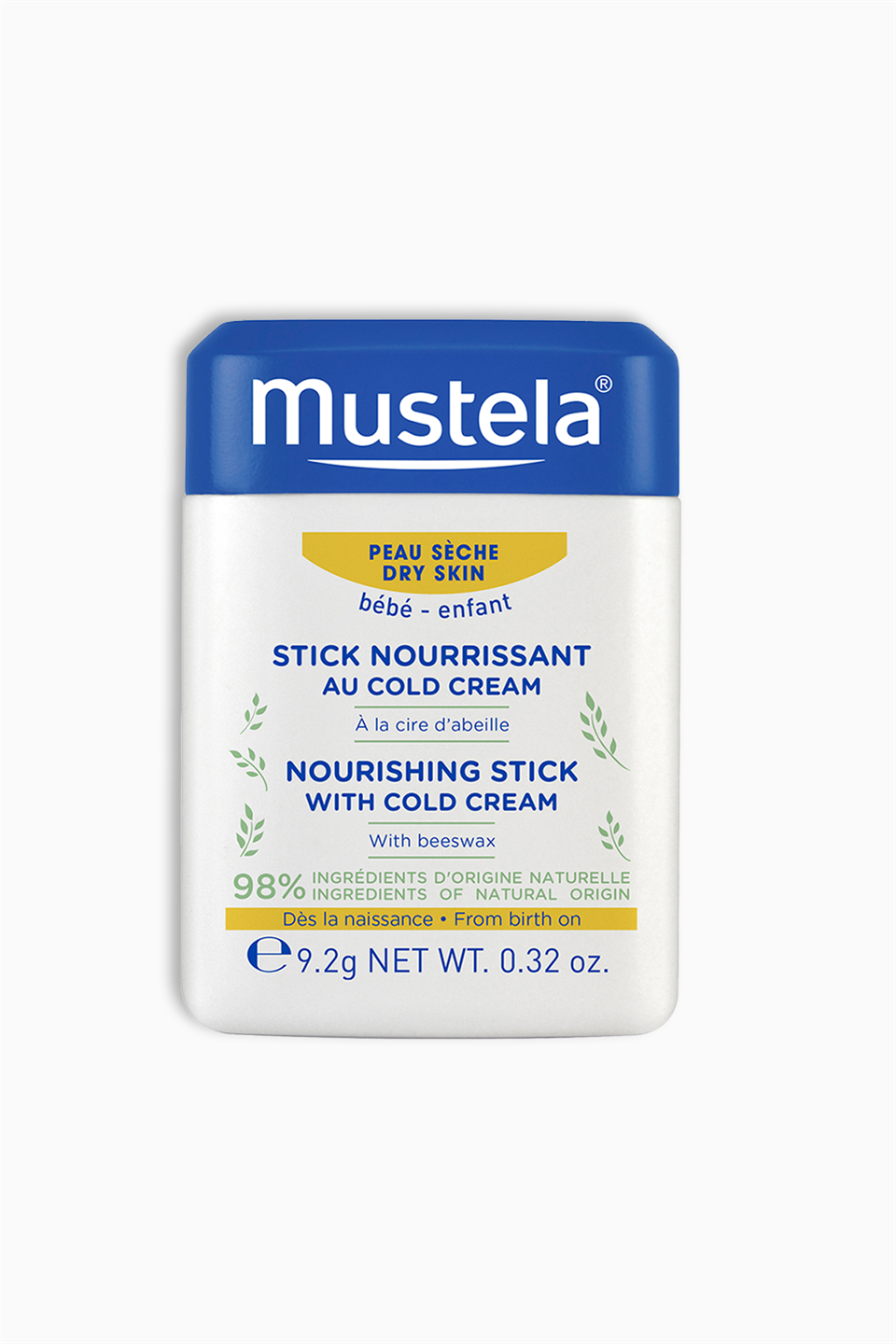 Mustela Nourishing Stick with Cold Cream 9,2 gr | Mustela | Mustela Nourishing Stick with Cold Cream 9,2 gr