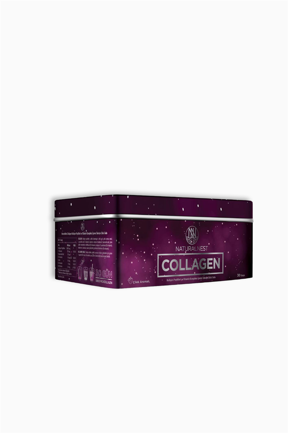 Natural Nest Collagen Çilek Aromalı 30 Saşe | Natural Nest | Natural Nest Collagen Çilek Aromalı 30 Saşe