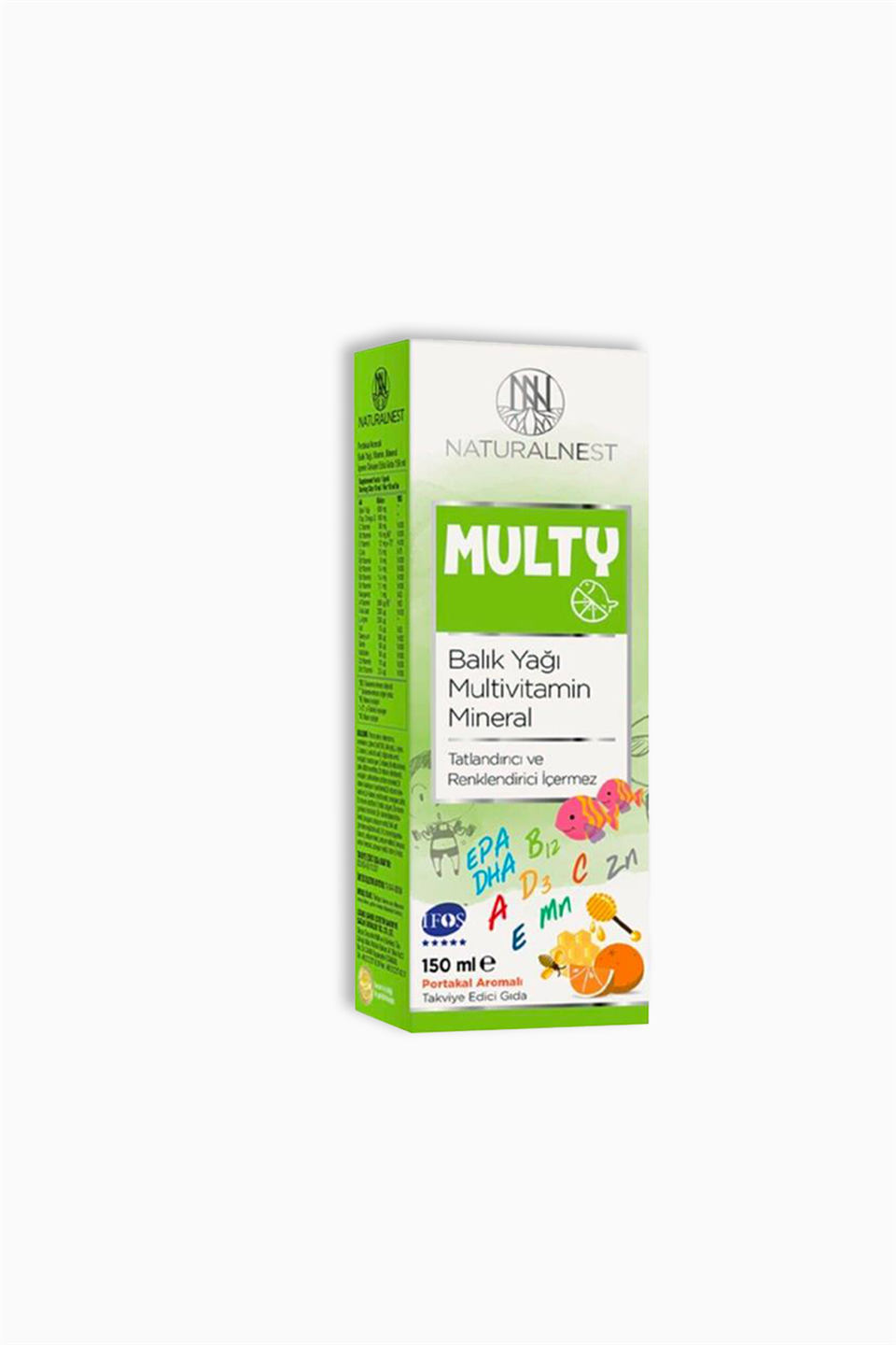 Natural Nest Multy Şurup 150 ml | Natural Nest | Natural Nest Multy Şurup 150 ml