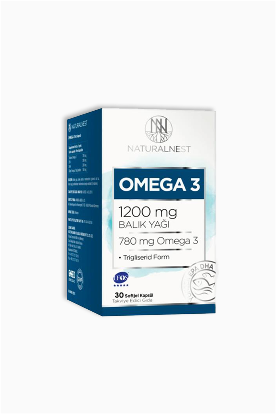 Natural Nest Omega 3 30 Kapsül | Natural Nest | Natural Nest Omega 3 30 Kapsül