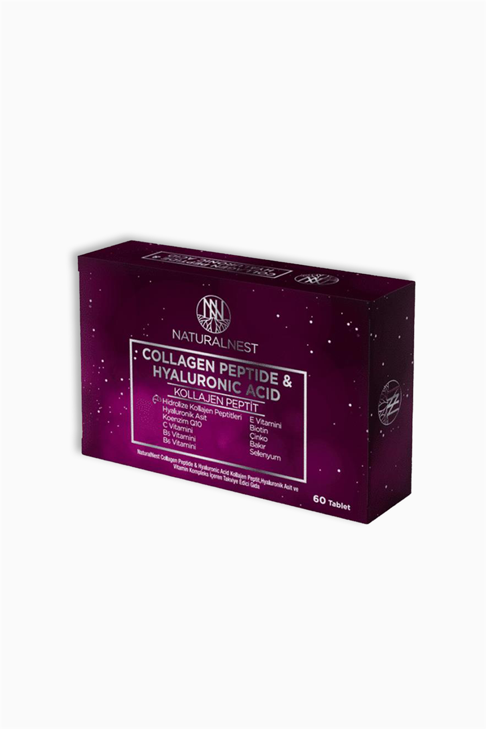 Naturalnest Hyaluronıc 500 mg 60 Tb | Natural Nest | Naturalnest Hyaluronıc 500 mg 60 Tb