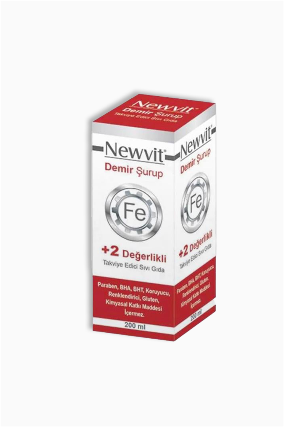 Newvit Demir Şurup 200 ml | RC FARMA | Newvit Demir Şurup 200 ml