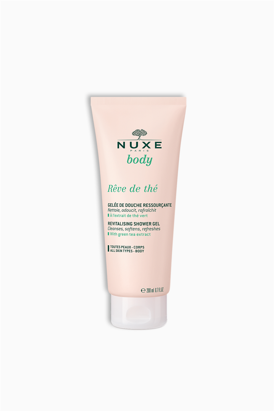 Nuxe Body Reve De The Revitalising Shower Gel 200 ml | Nuxe | Nuxe Body Reve De The Revitalising Shower Gel 200 ml