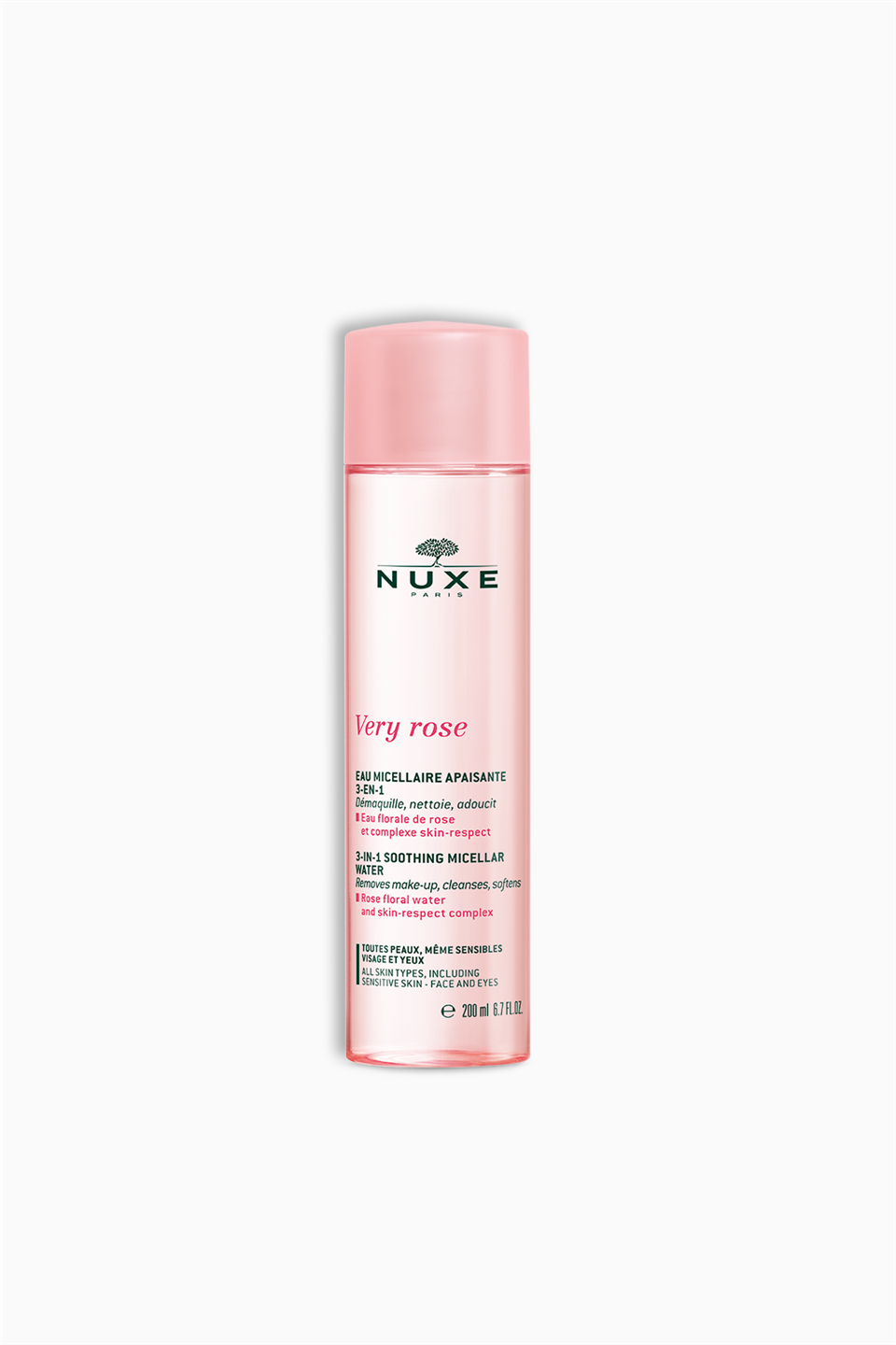 Nuxe Very Rose 3 in 1 Soothing Micellar Water - Temizleyici Misel Su 200 ml | Nuxe | Nuxe Very Rose 3 in 1 Soothing Micellar Water - Temizleyici Misel Su 200 ml