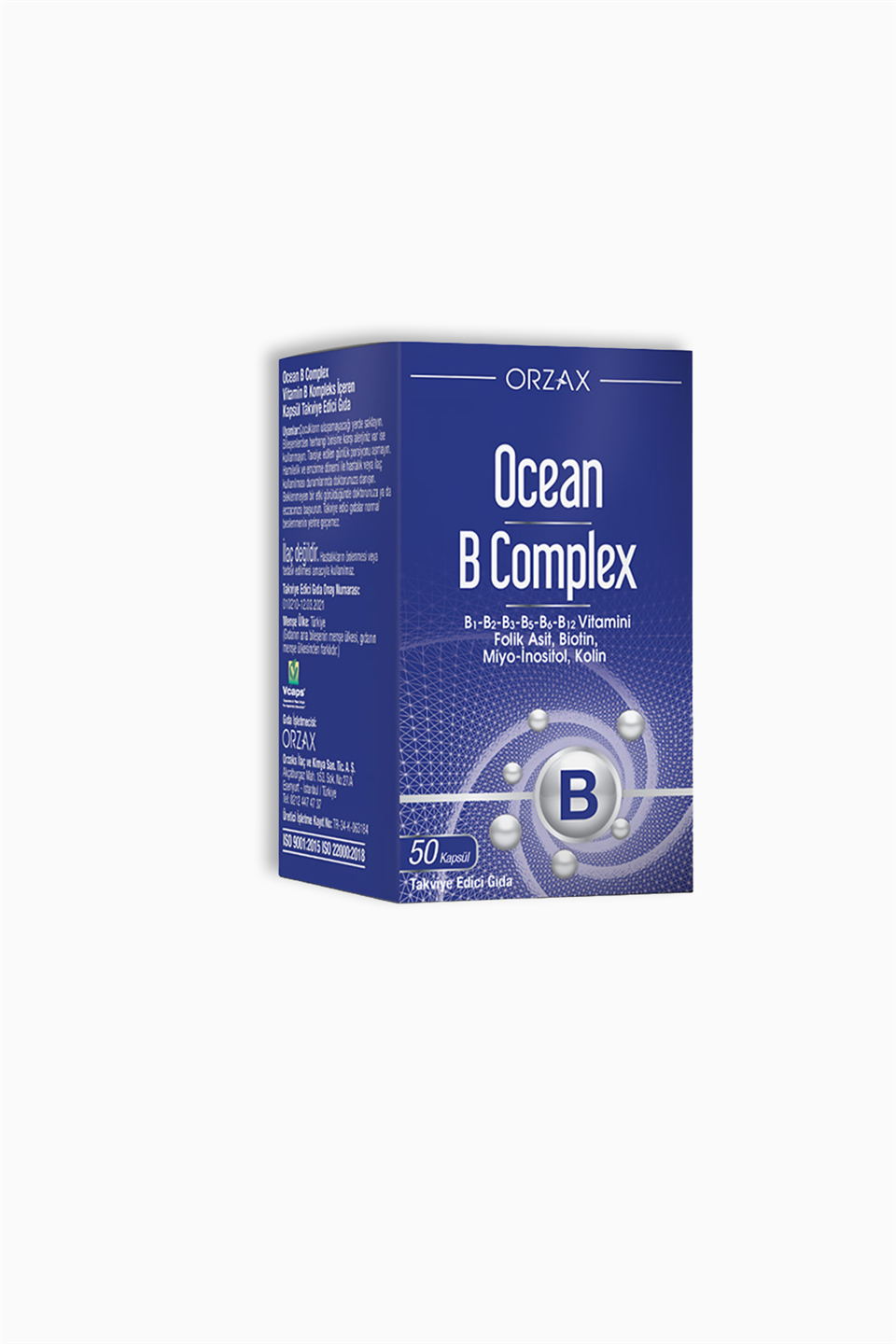 Ocean B Complex 50 Kapsül | Orzax | Ocean B Complex 50 Kapsül