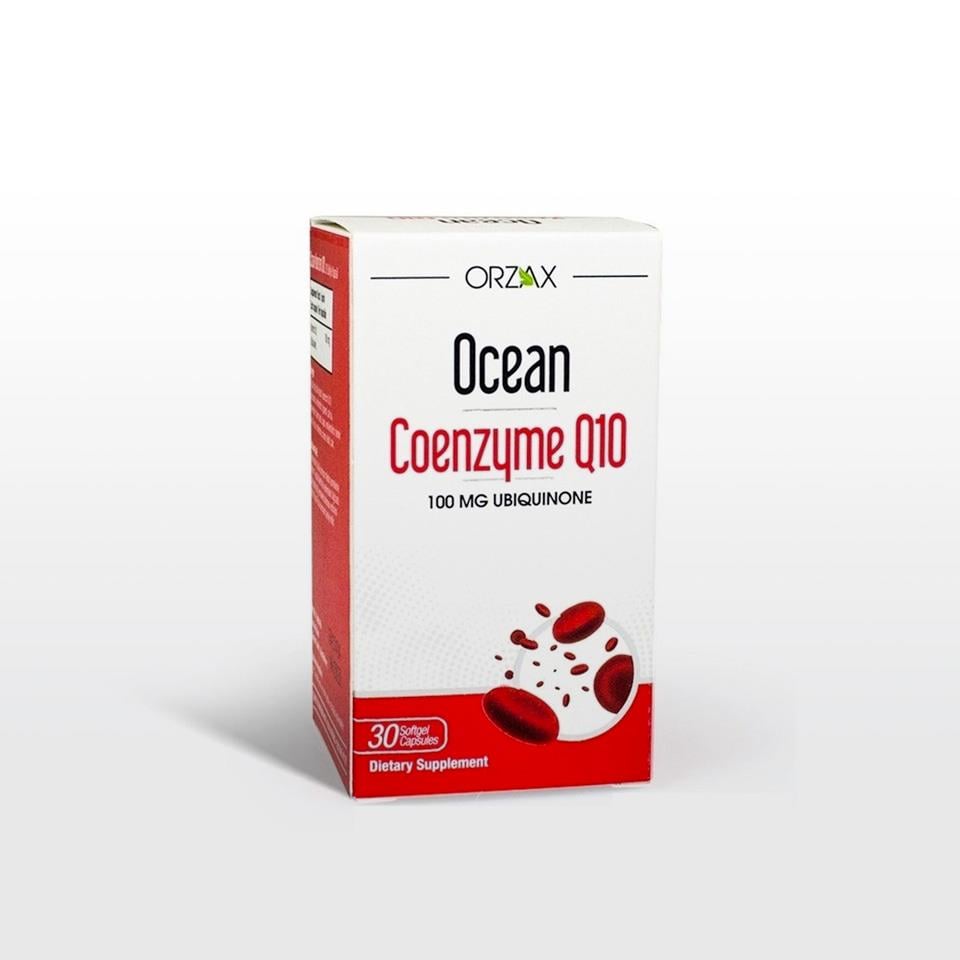 Ocean Koenzim Q10 30 Kapsül | Orzax | Ocean Koenzim Q10 30 Kapsül
