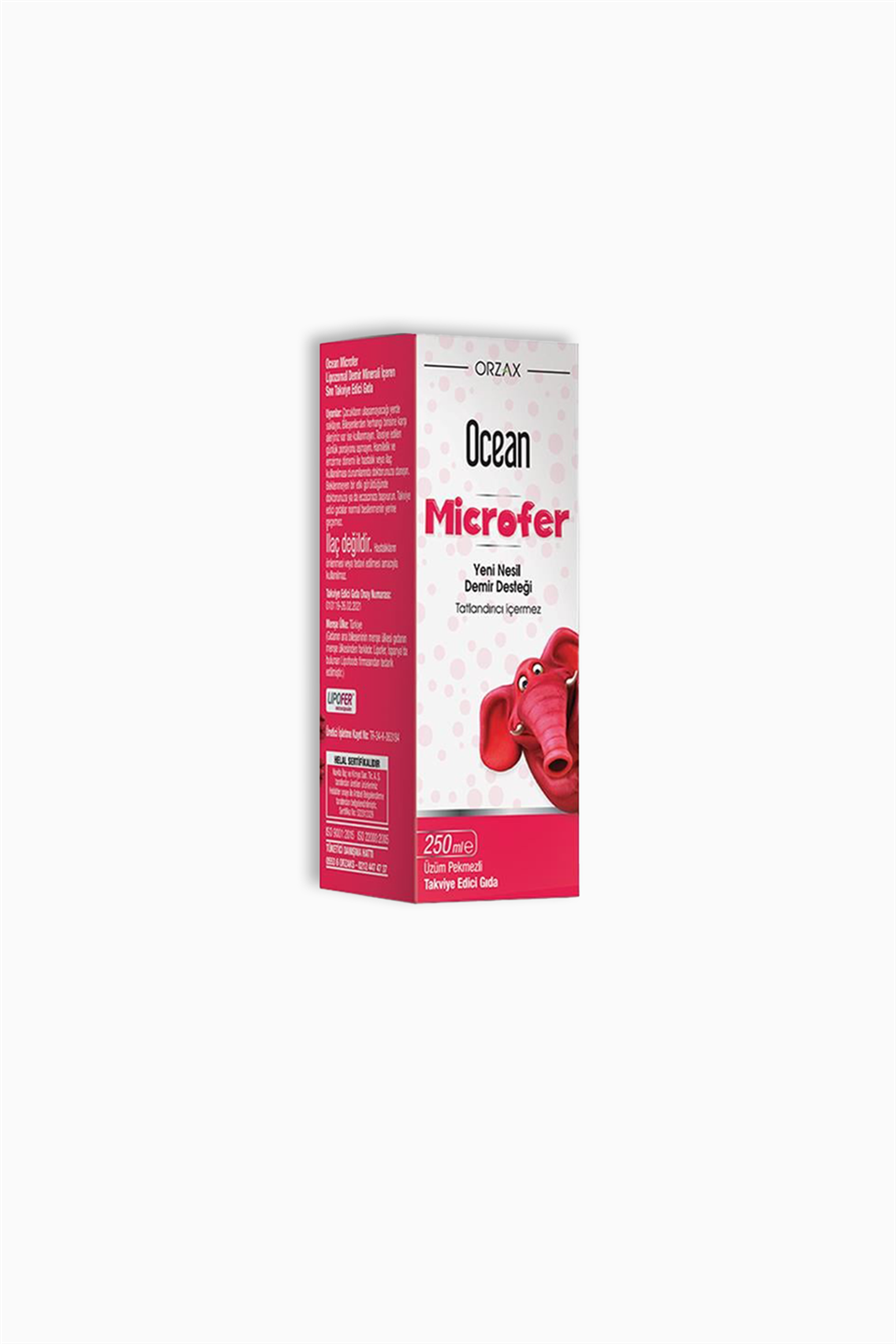 Ocean Microfer Şurup 250 ml | Orzax | Ocean Microfer Şurup 250 ml