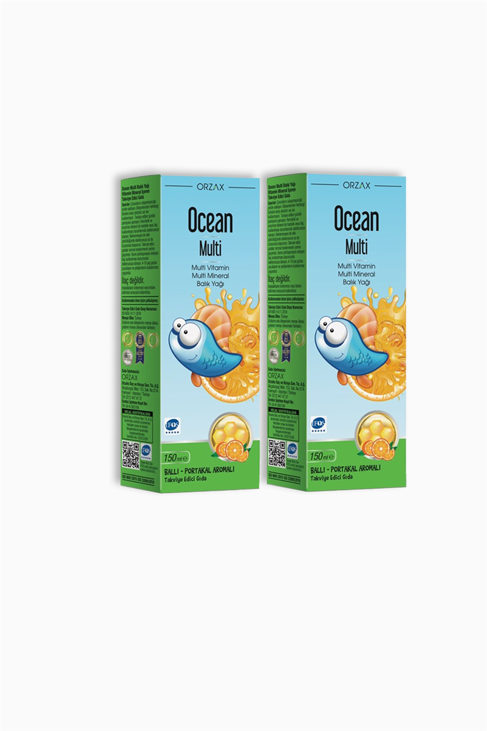 Ocean Multi Şurup 150 ml İkincisi %50 İndirimli | Orzax | 