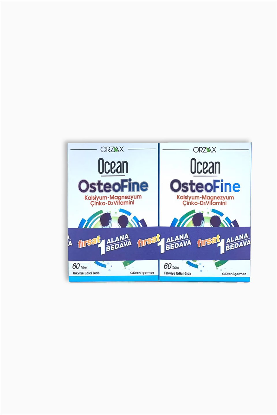 Ocean Osteofine 60 Tablet - 1 Alana 1 Bedava | Orzax | Ocean Osteofine 60 Tablet - 1 Alana 1 Bedava