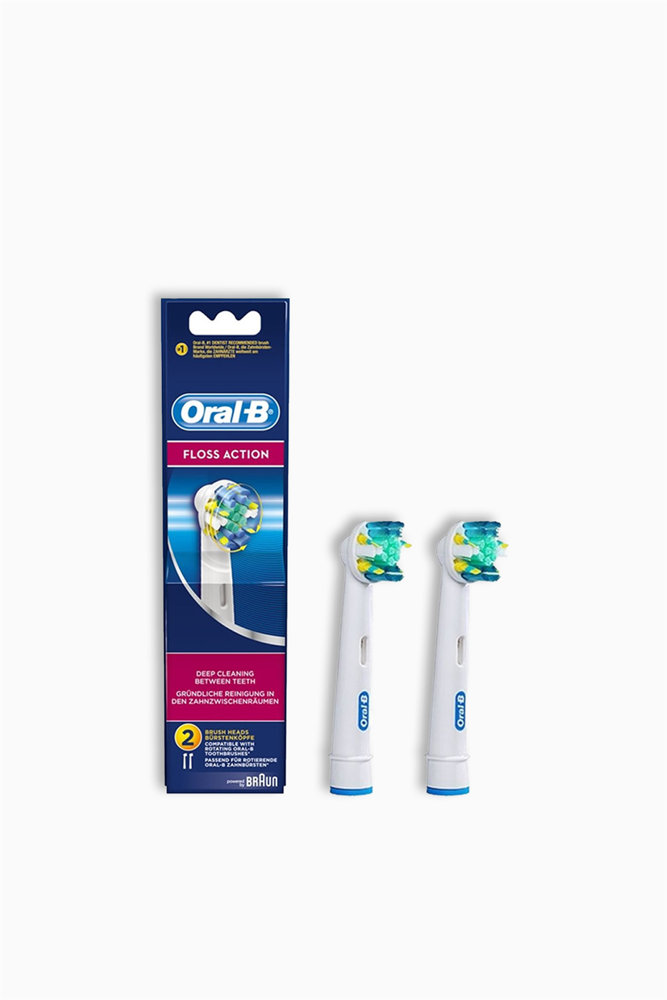 Oral-B Floss Action Yedek Başlık 2'Li | Oral-B | Oral-B Floss Action Yedek Başlık 2'Li