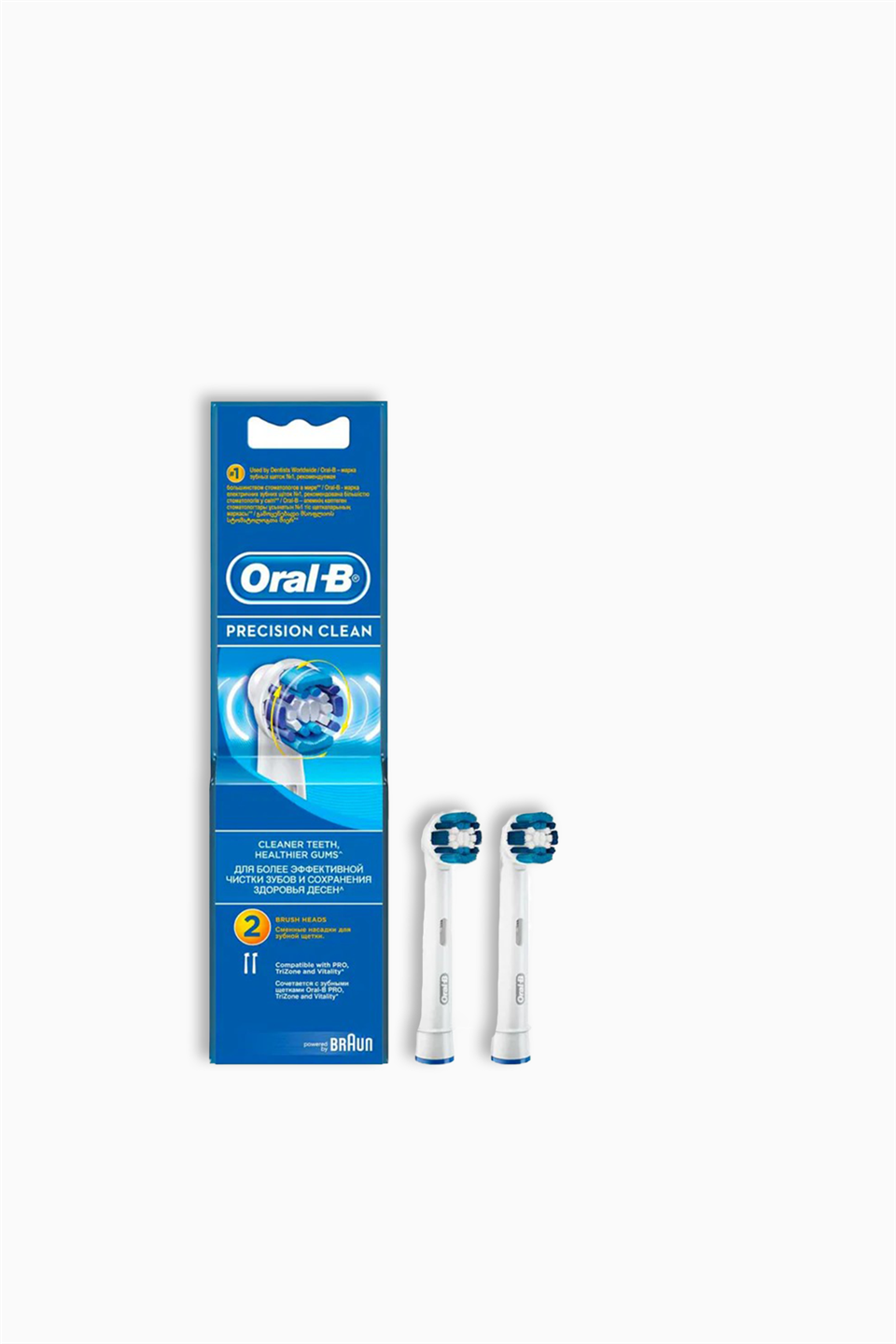 Oral-B Precision Clean Yedek Başlık 2'Li | Oral-B | Oral-B Precision Clean Yedek Başlık 2'Li