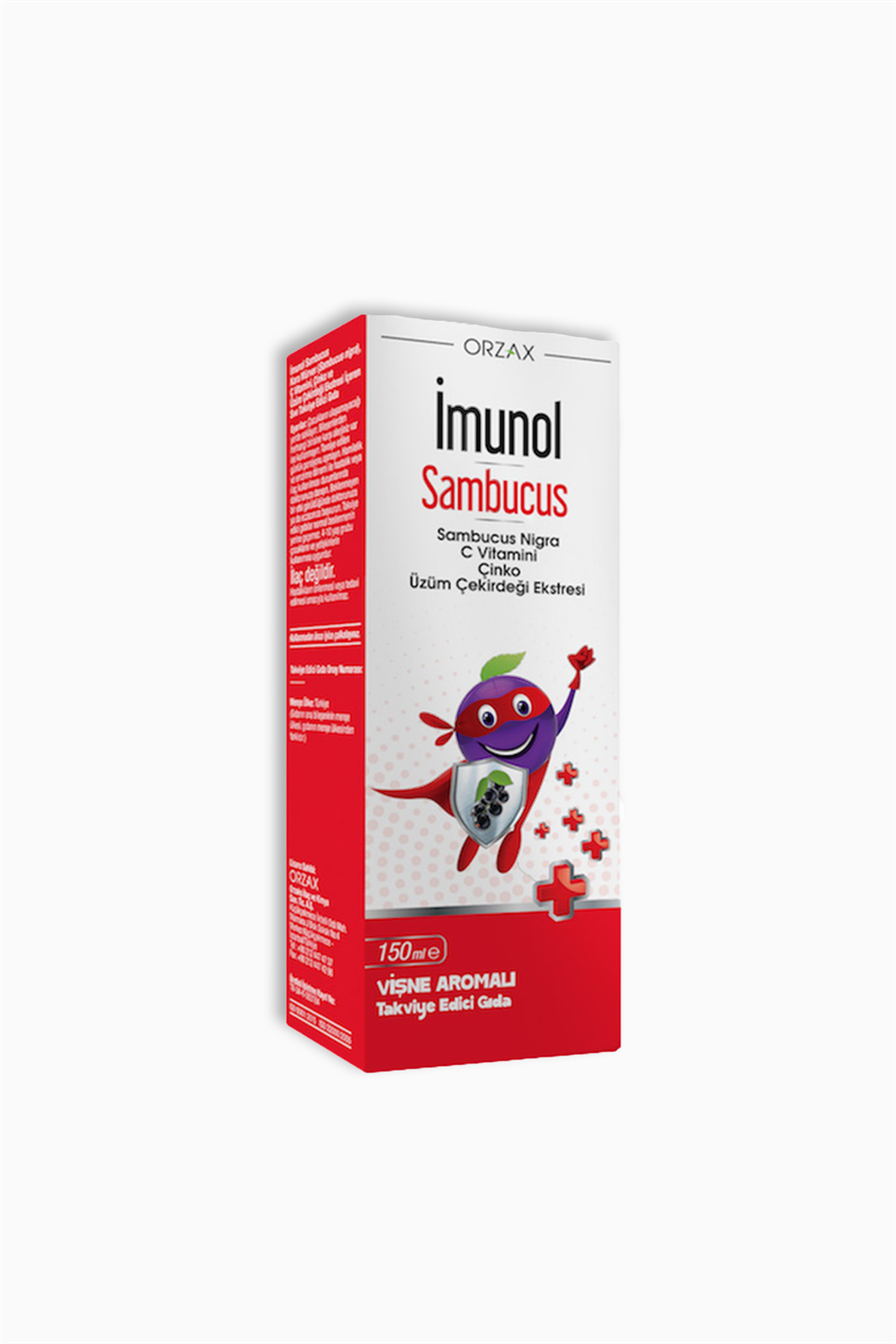 Orzax Imunol Sambucus 150 ml Şurup | Orzax | Orzax Imunol Sambucus 150 ml Şurup