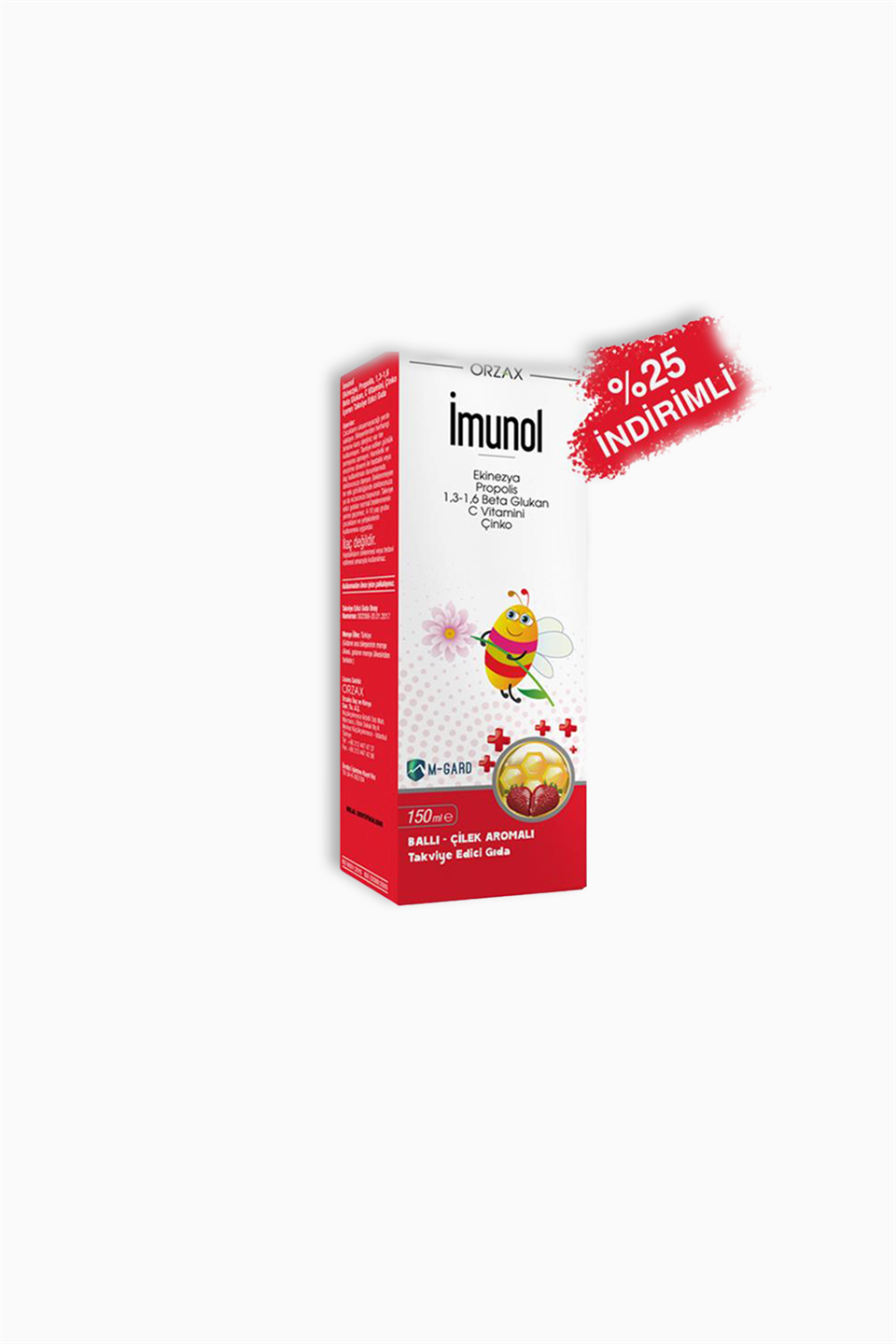 Orzax Imunol Şurup 150 ml -%25 İndirimli | Orzax | Orzax İmunol Şurup 150 ml -%25 İndirimli