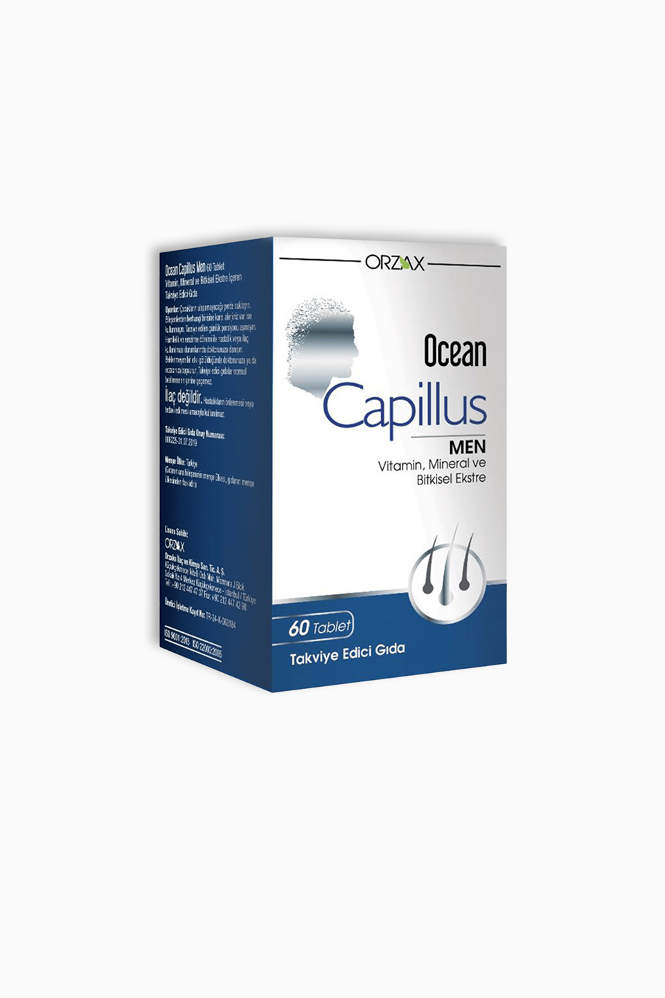 Orzax Ocean Capillus Men 60 Tablet | Orzax | Ocean Capillus Men 60 Tablet