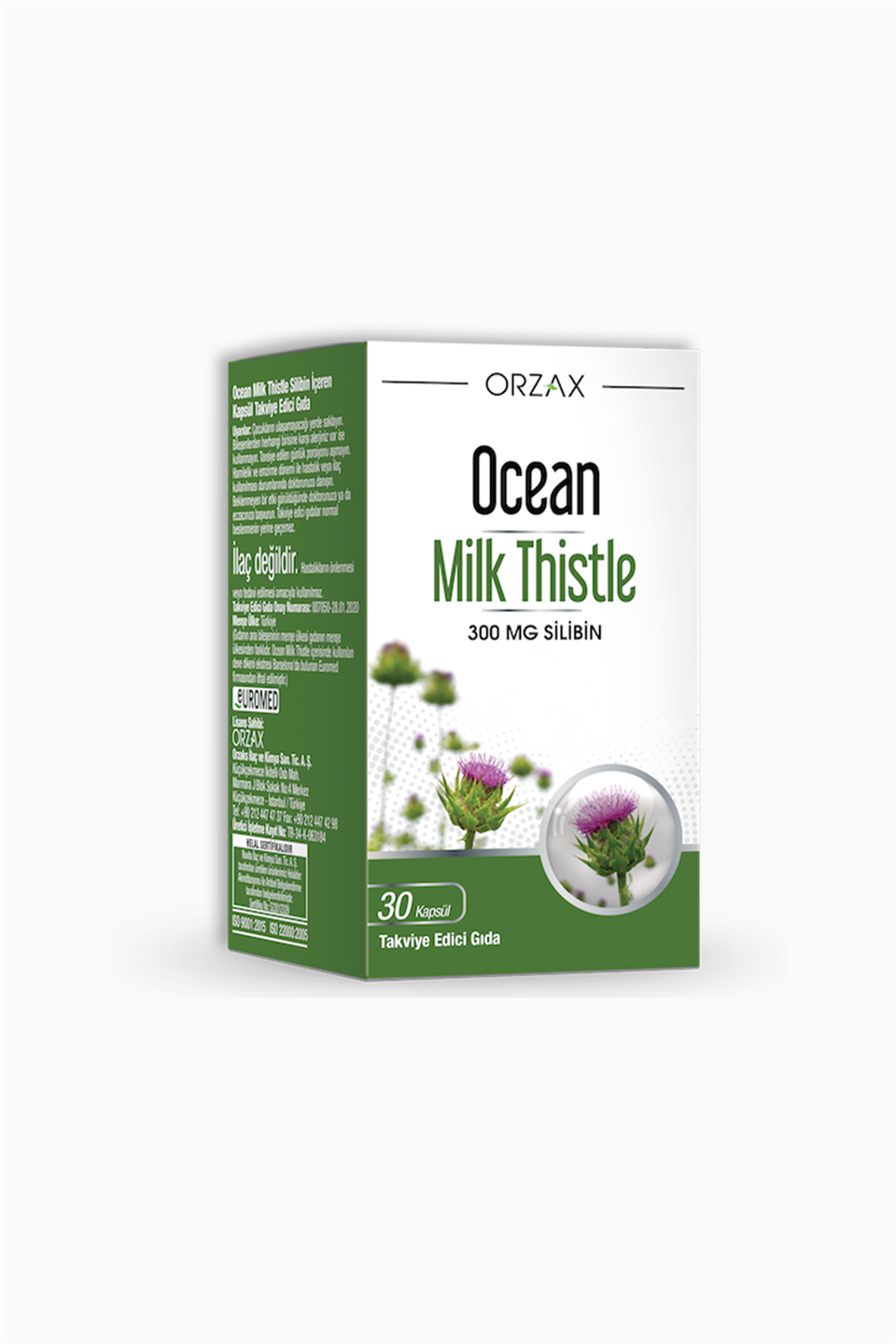 Orzax Ocean Milk Thistle 30 Tablet | Orzax | Orzax Ocean Milk Thistle 30 Tablet