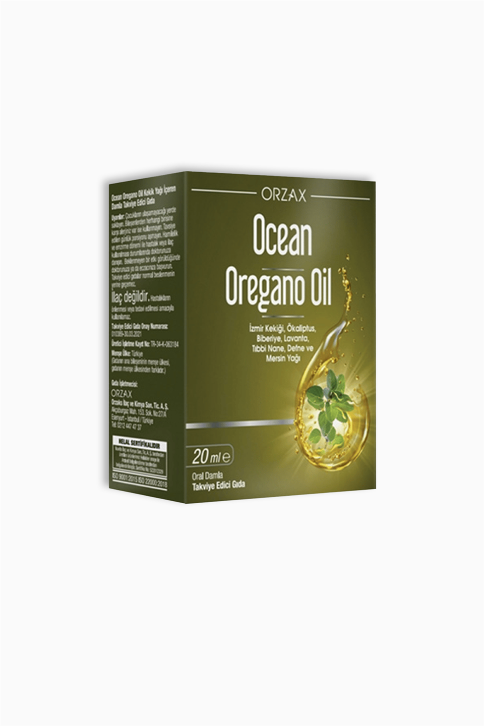 Orzax Ocean Oregano Oil 20 ml Damla | Orzax | Ocean Oregano Oil 20 ml Damla