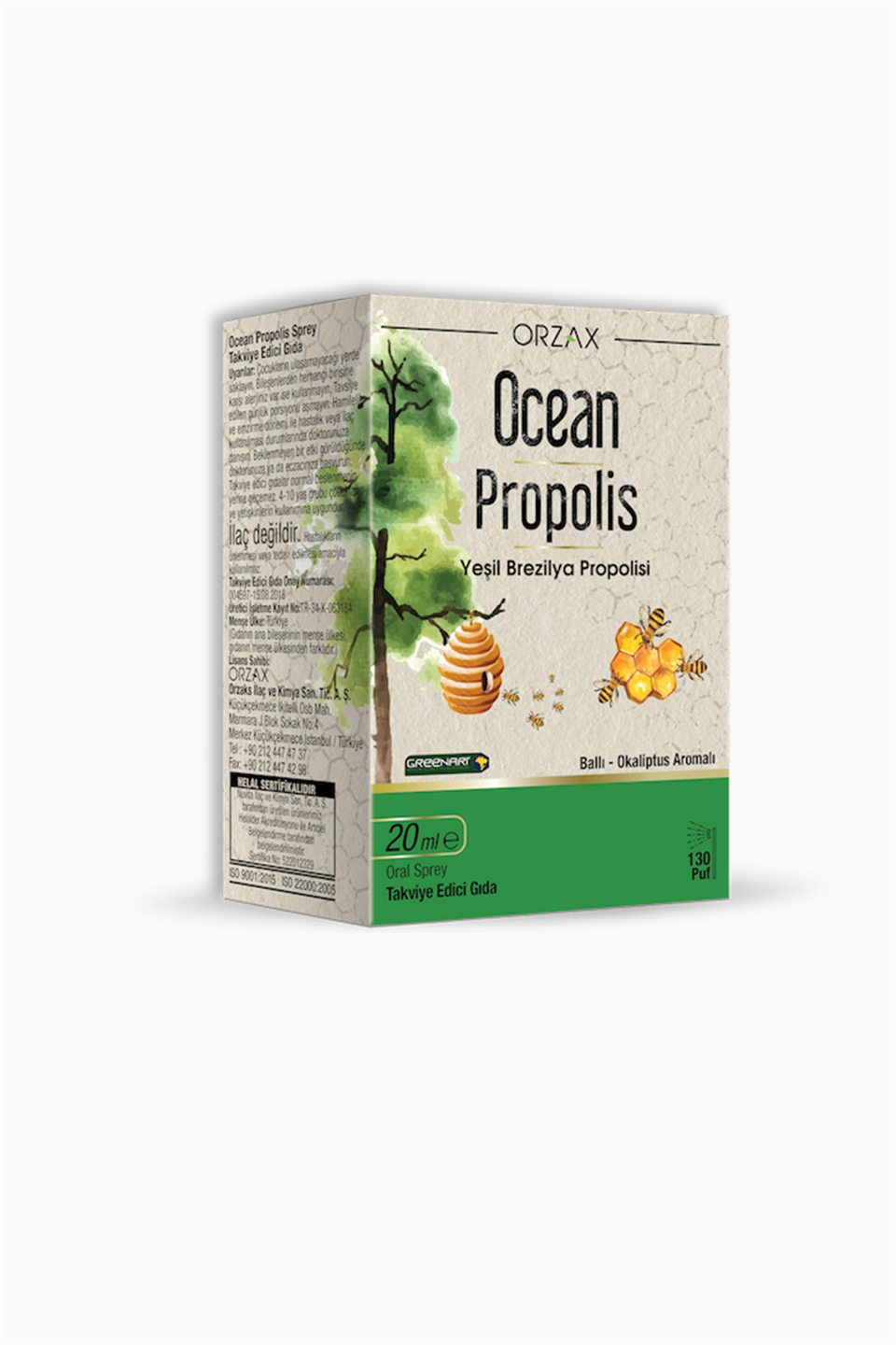 Orzax Ocean Propolis Sprey 20 ml | Orzax | Orzax Ocean Propolis Sprey 20 ml