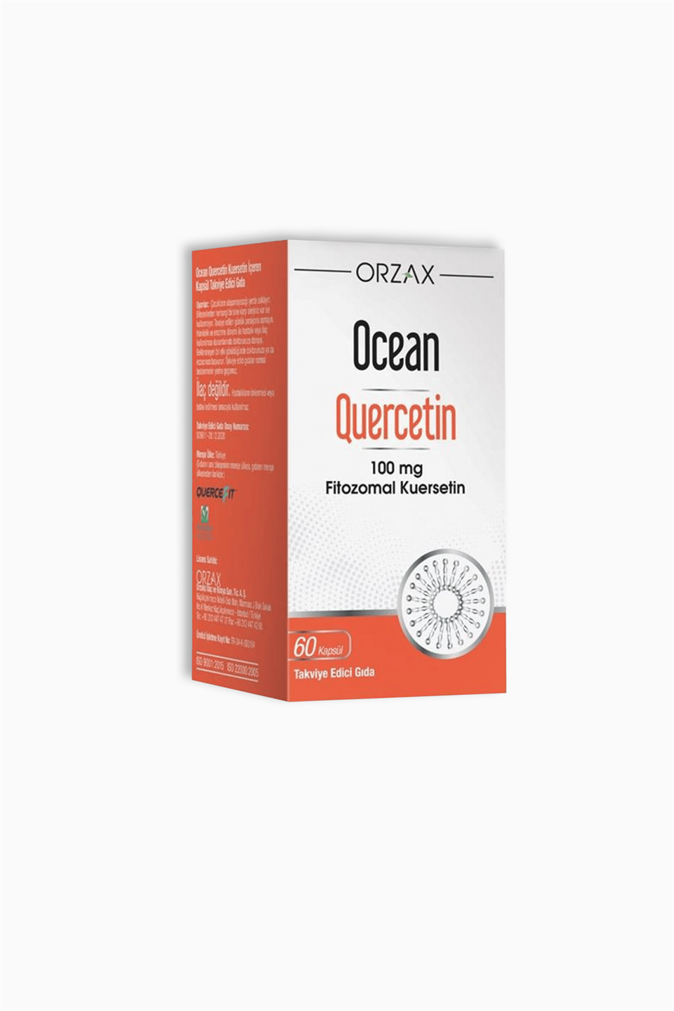 Orzax Ocean Quercetin 100 mg 60 Kapsül | Orzax | Orzax Ocean Quercetin 100 mg 60 Kapsül