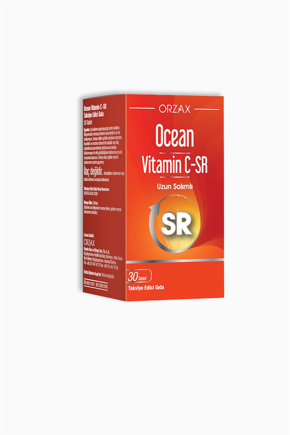 Orzax Ocean Vitamin C-SR 30 Tablet | Orzax | Orzax Ocean Vitamin C-SR 30 Tablet