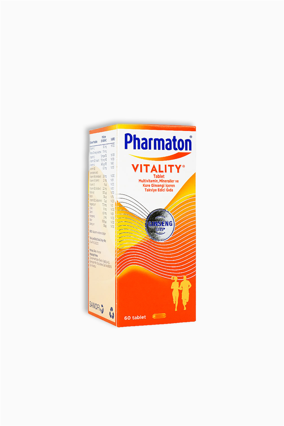 Pharmaton Vitality 60 Tablet | Pharmaton | Pharmaton Vitality 60 Tablet