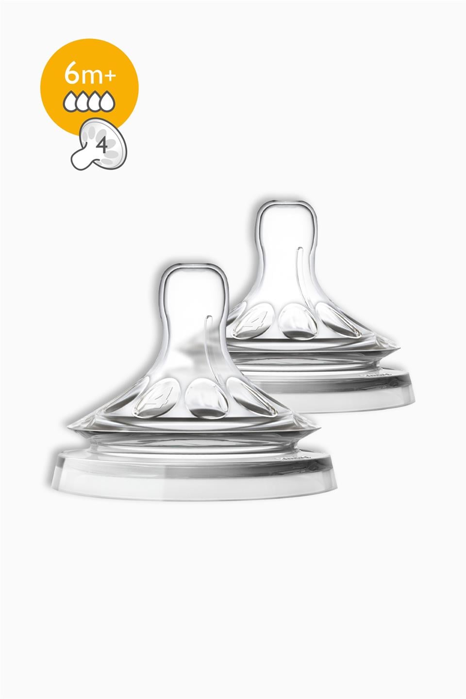 Philips Avent Natural Biberon Emziği 6 Ay+ 2'li | Philips Avent | Philips Avent Natural Biberon Emziği 6 Ay+ 2'li