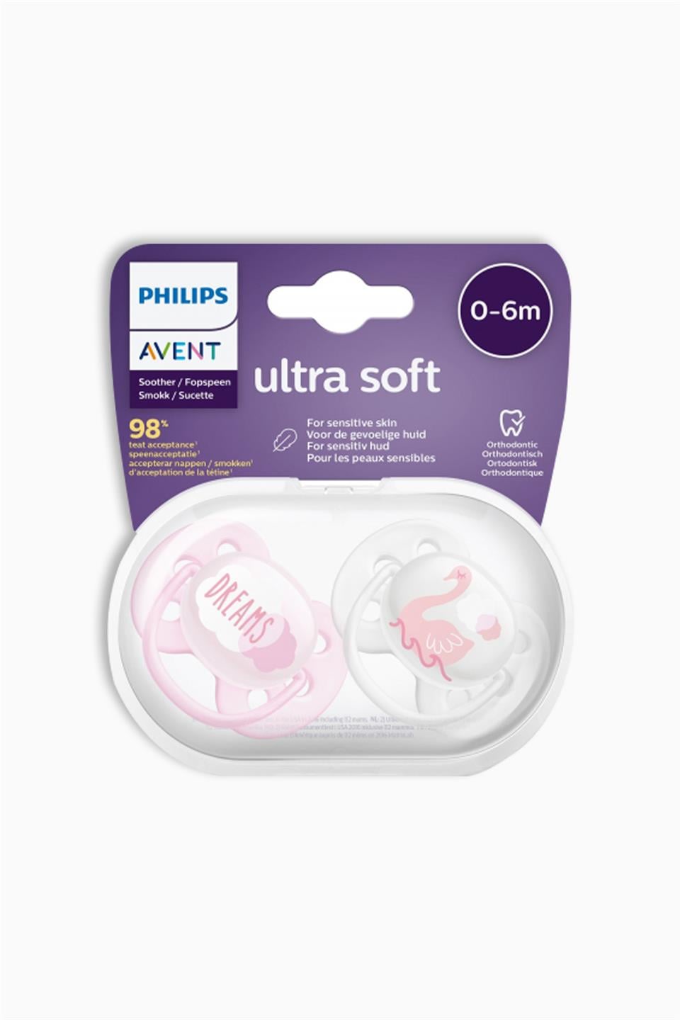 Philips Avent Ultra Soft Emzik 0-6 Ay Kız | Philips Avent | Philips Avent Ultra Soft Emzik 0-6 Ay Kız