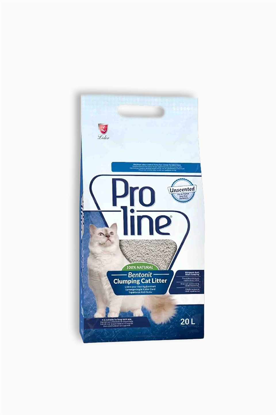 Proline Bentonit Natural Kedi Kumu 20 Lt | Proline | Proline Bentonit Natural Kedi Kumu 20 Lt