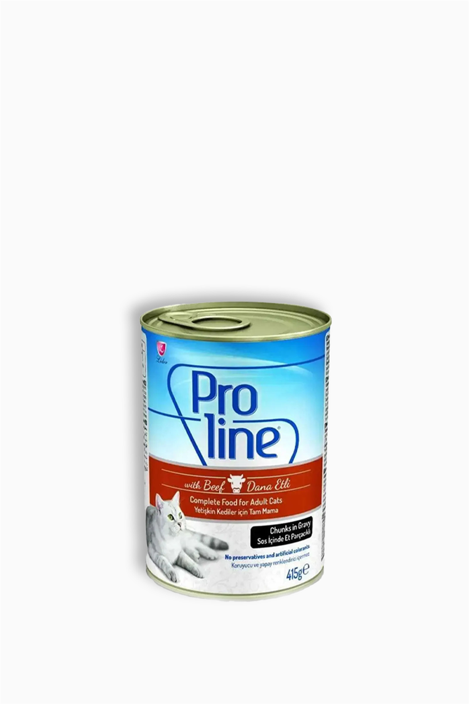 Proline Biftekli Soslu Konserve Kedi Maması 415 Gr | Proline | Proline Biftekli Soslu Konserve Kedi Maması 415 Gr
