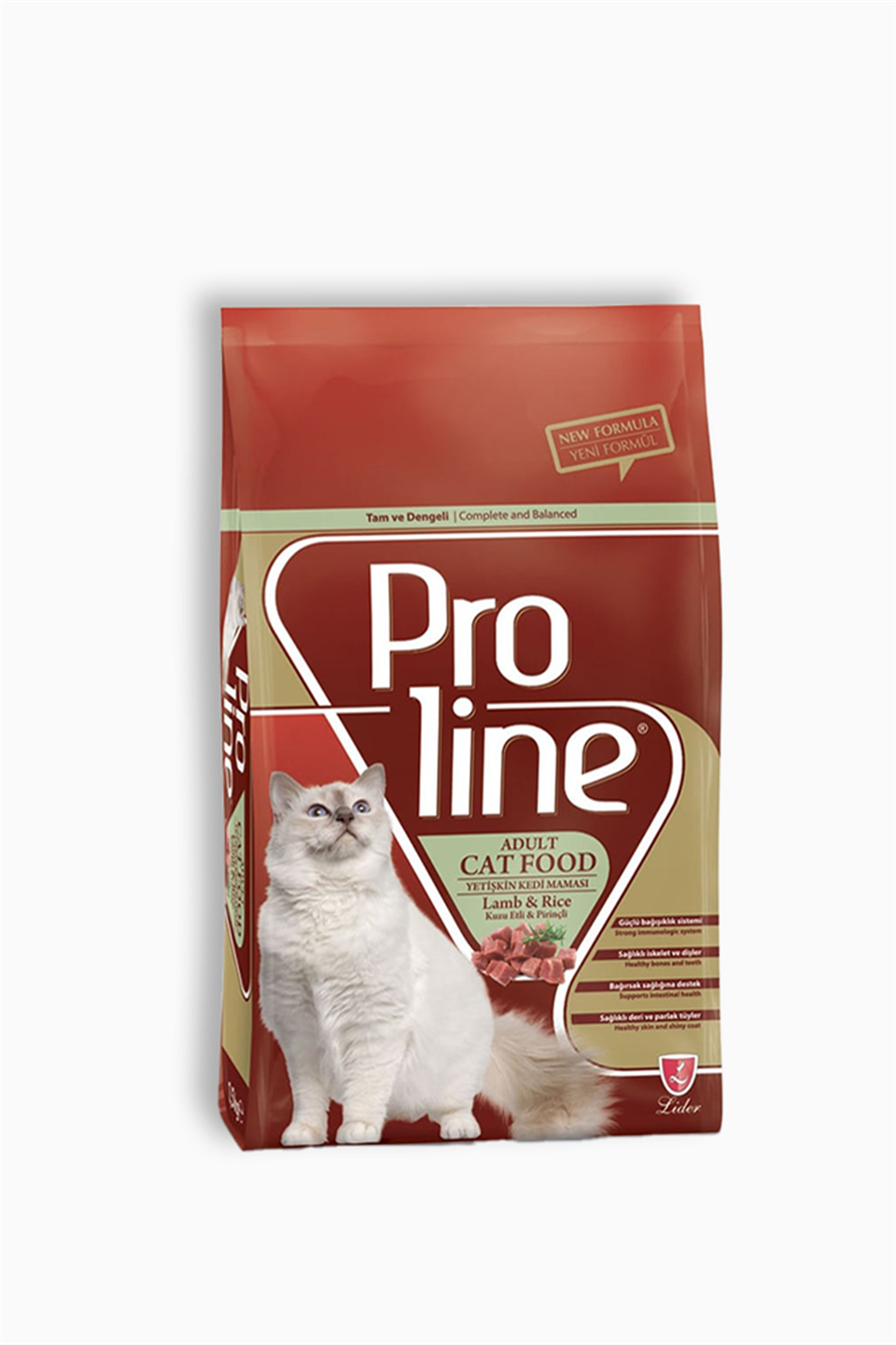 Proline Kuzu Etli & Pirinçli Yetişkin Kedi Maması 1,5 Kg | Proline | Proline Kuzu Etli & Pirinçli Yetişkin Kedi Maması 1,5 Kg