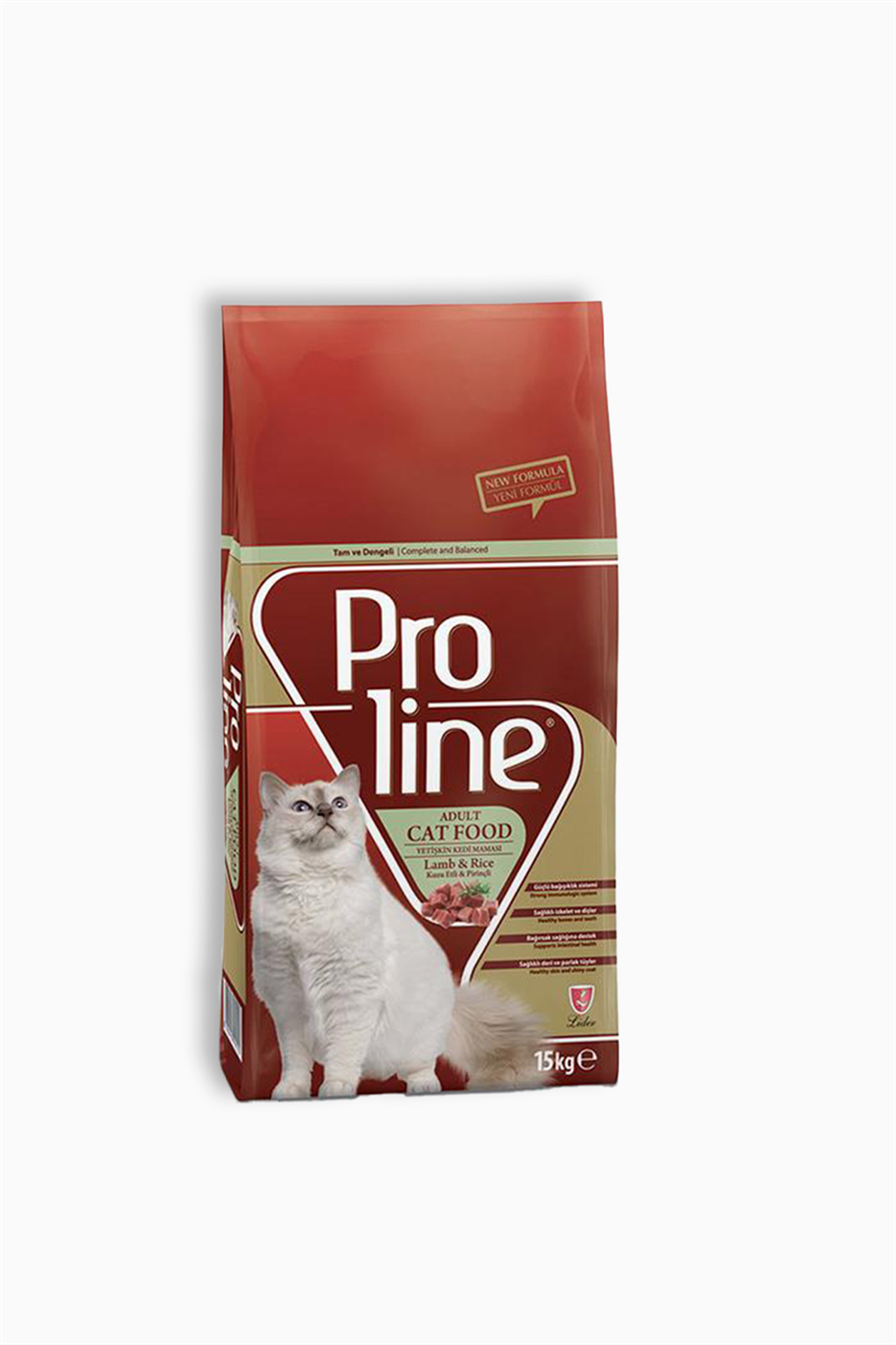 Proline Kuzu Etli & Pirinçli Yetişkin Kedi Maması 15 Kg | Proline | Proline Kuzu Etli & Pirinçli Yetişkin Kedi Maması 15 Kg