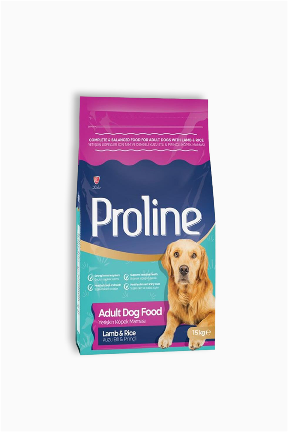 Proline Kuzu Etli & Pirinçli Yetişkin Köpek Maması 15 Kg | Proline | Proline Kuzu Etli & Pirinçli Yetişkin Köpek Maması 15 Kg
