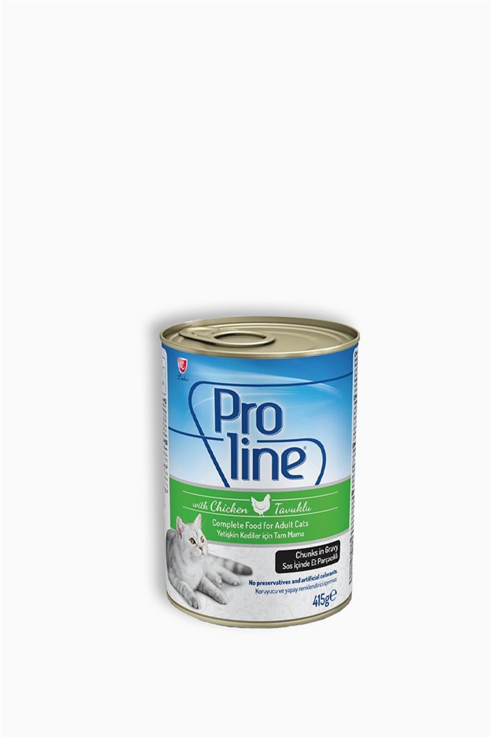 Proline Tavuklu Soslu Konserve Kedi Maması 415 Gr | Proline | Proline Tavuklu Soslu Konserve Kedi Maması 415 Gr