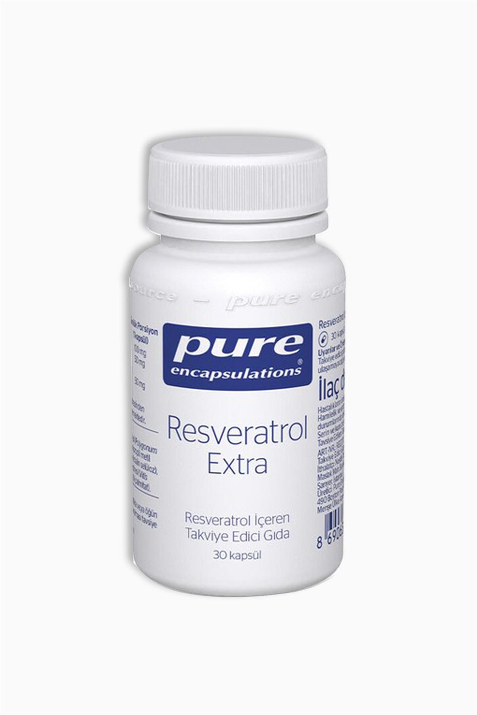 Pure Encapsulations Resveratrol Extra 30 Kapsül | Pure Encapsulations | Pure Encapsulations Resveratrol Extra 30 Kapsül
