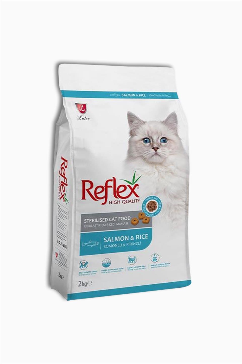 Reflex Balıklı Kısırlaştırılmış Yetişkin Kedi Maması 2 Kg | Reflex | Reflex Balıklı Kısırlaştırılmış Yetişkin Kedi Maması 2 Kg