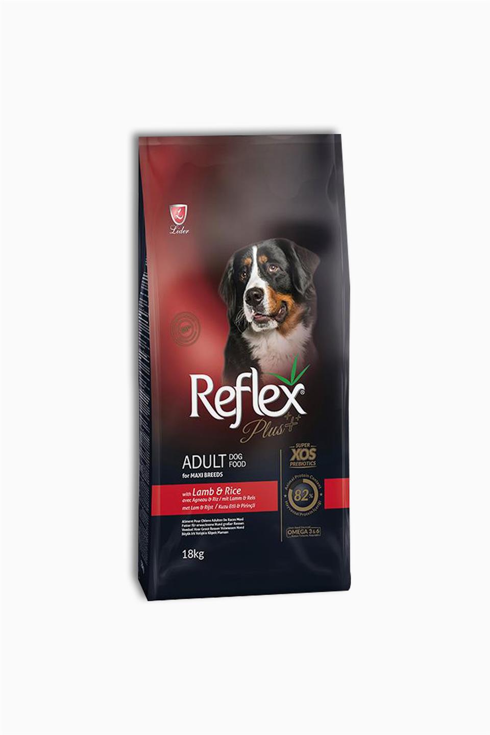 Reflex Kuzu Etli & Pirinçli Büyük Irk Yetişkin Köpek Maması 18 Kg | Reflex | Reflex Kuzu Etli & Pirinçli Büyük Irk Yetişkin Köpek Maması 18 Kg