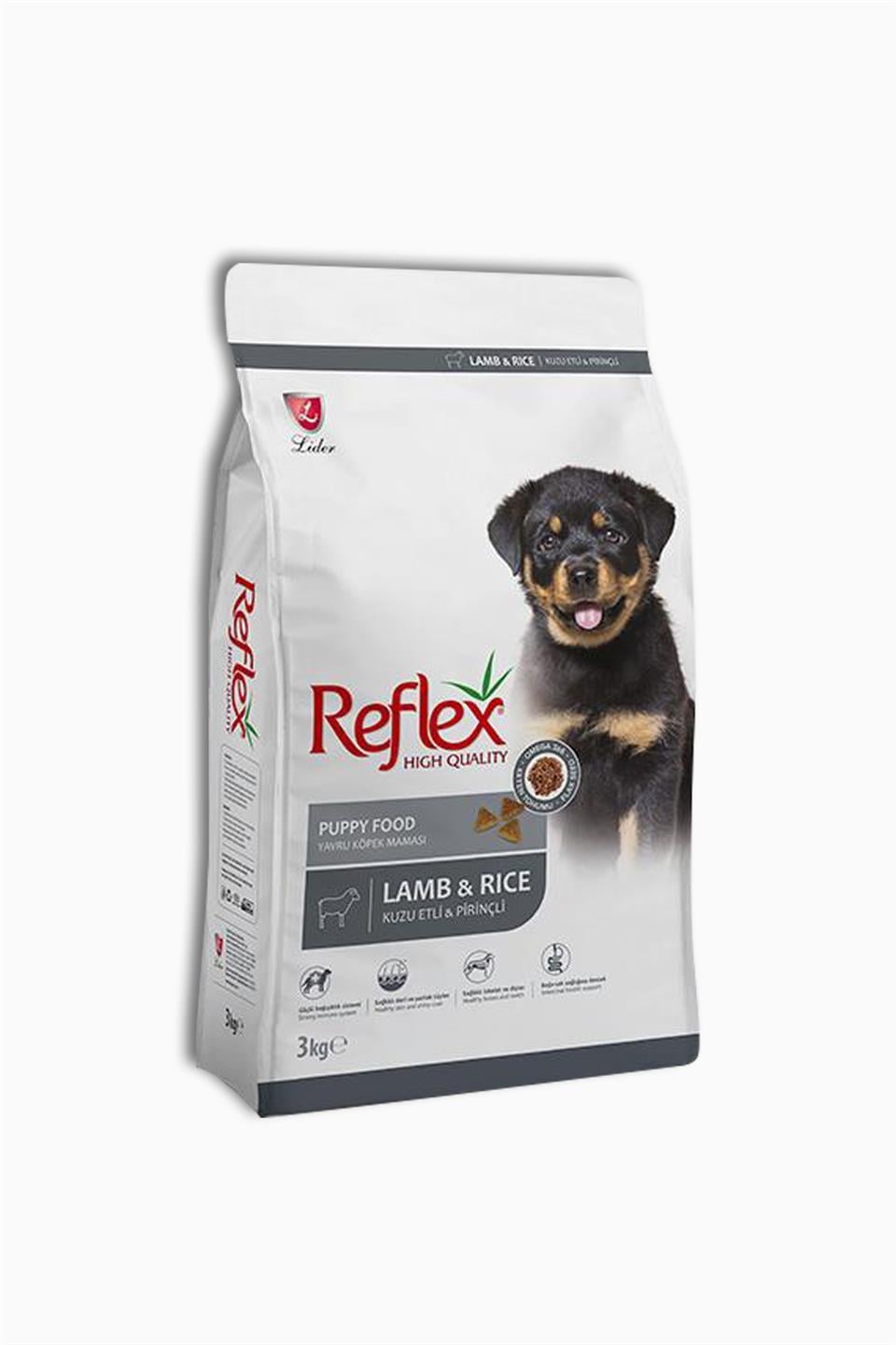 Reflex Kuzu Etli & Pirinçli Yavru Köpek Maması 3 Kg | Reflex | Reflex Kuzu Etli & Pirinçli Yavru Köpek Maması 3 Kg