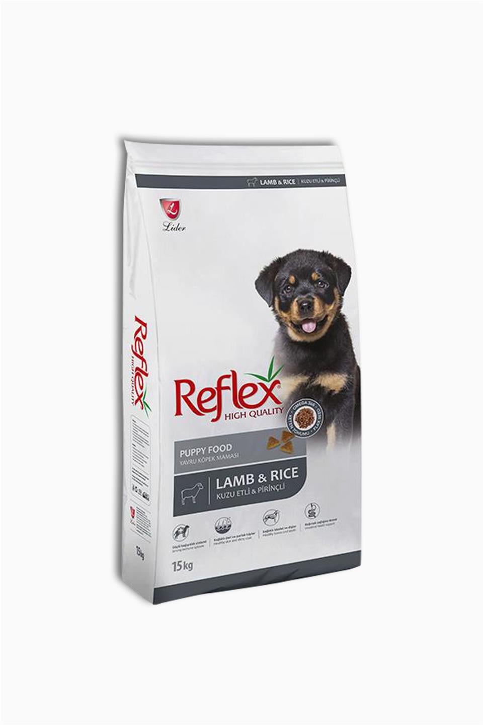 Reflex Kuzu Etli & Pirinçli Yavru Köpek Maması 15 Kg | Reflex | Reflex Kuzu Etli & Pirinçli Yavru Köpek Maması 15 Kg