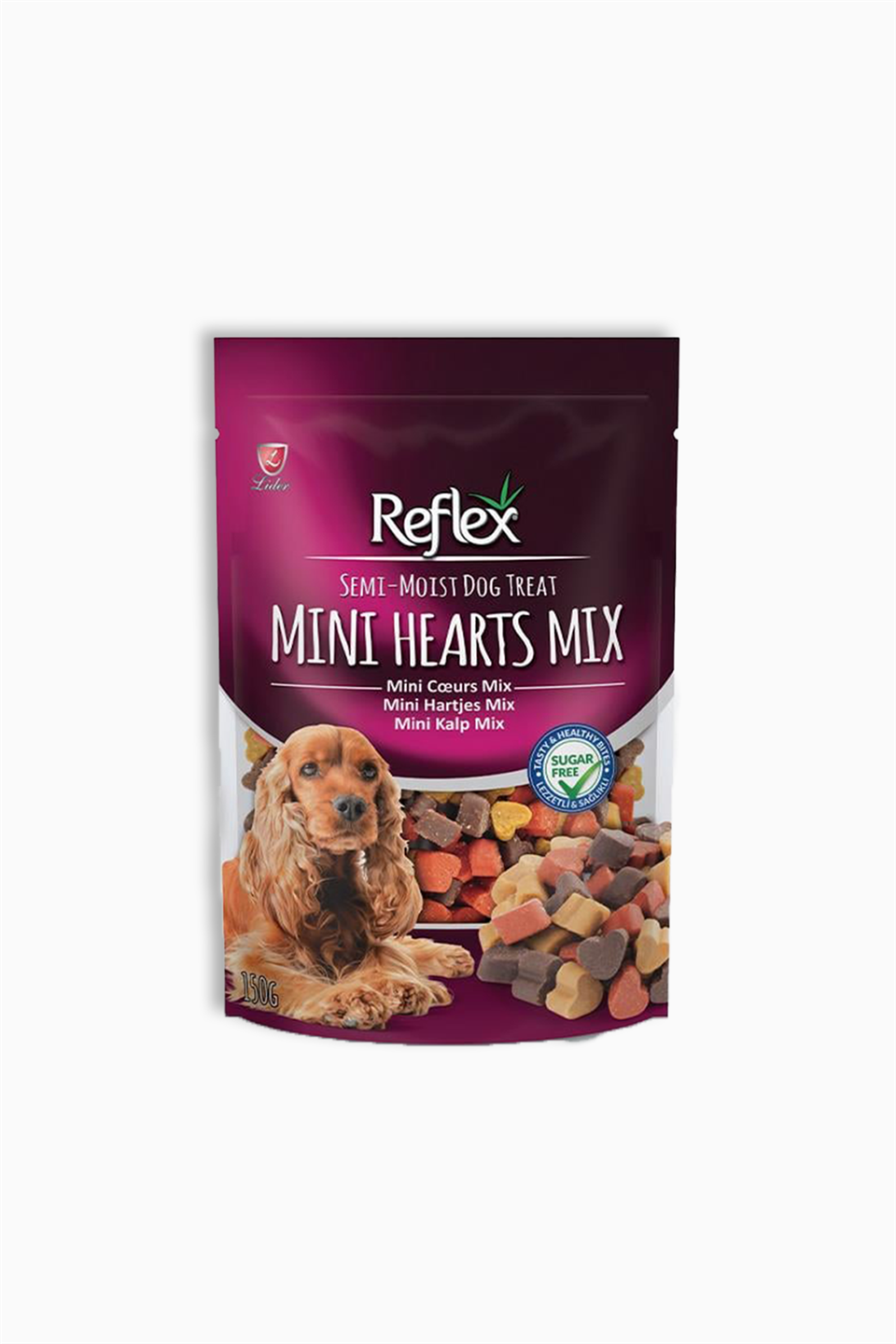 Reflex Mini Kalp Karışımlı Köpek Ödül Maması 150 Gr | Reflex | Reflex Mini Kalp Karışımlı Köpek Ödül Maması 150 Gr