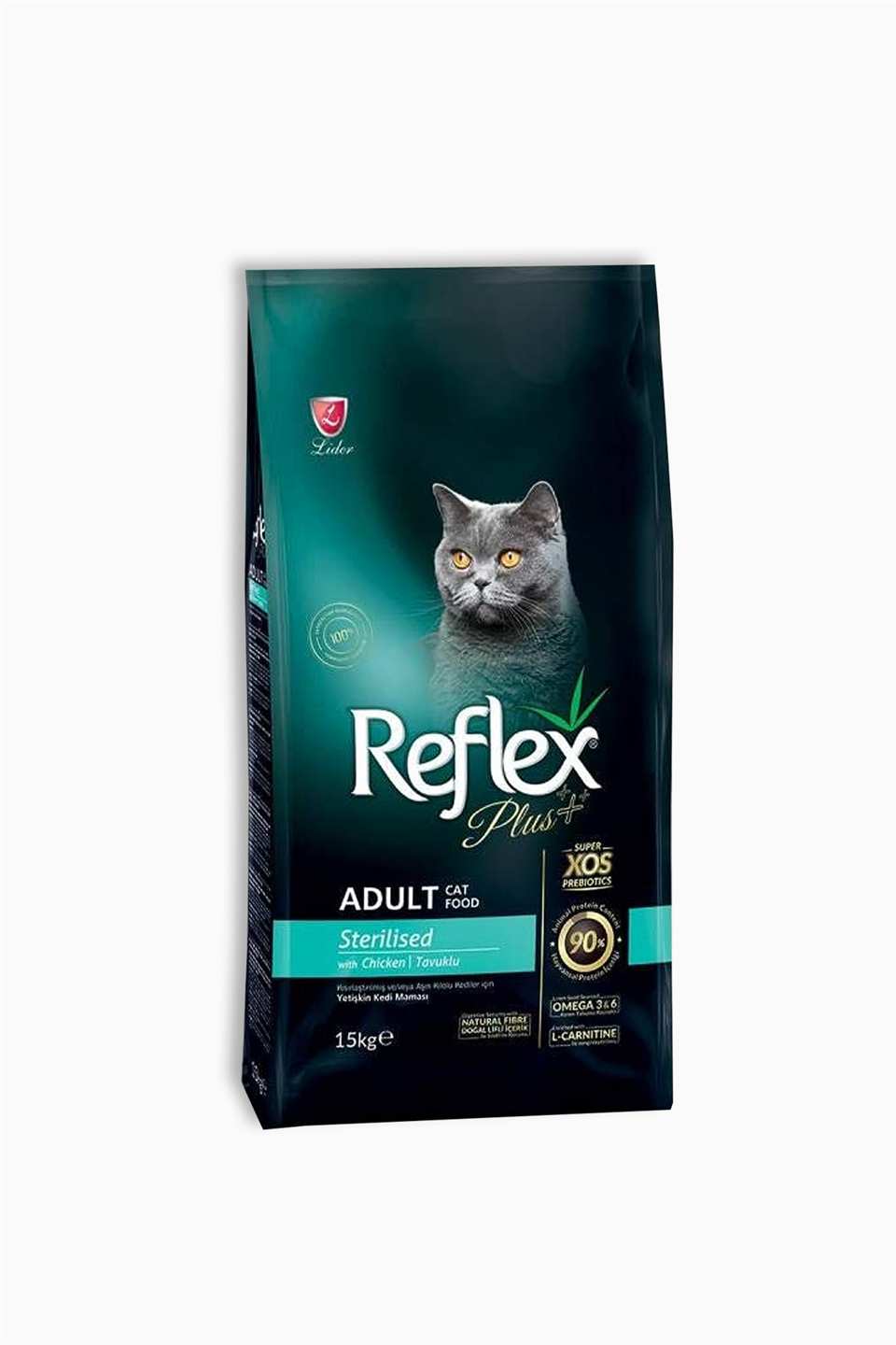 Reflex Plus Tavuklu Kısırlaştırılmış Yetişkin Kedi Maması 15 Kg | Reflex | Reflex Plus Tavuklu Kısırlaştırılmış Yetişkin Kedi Maması 15 Kg