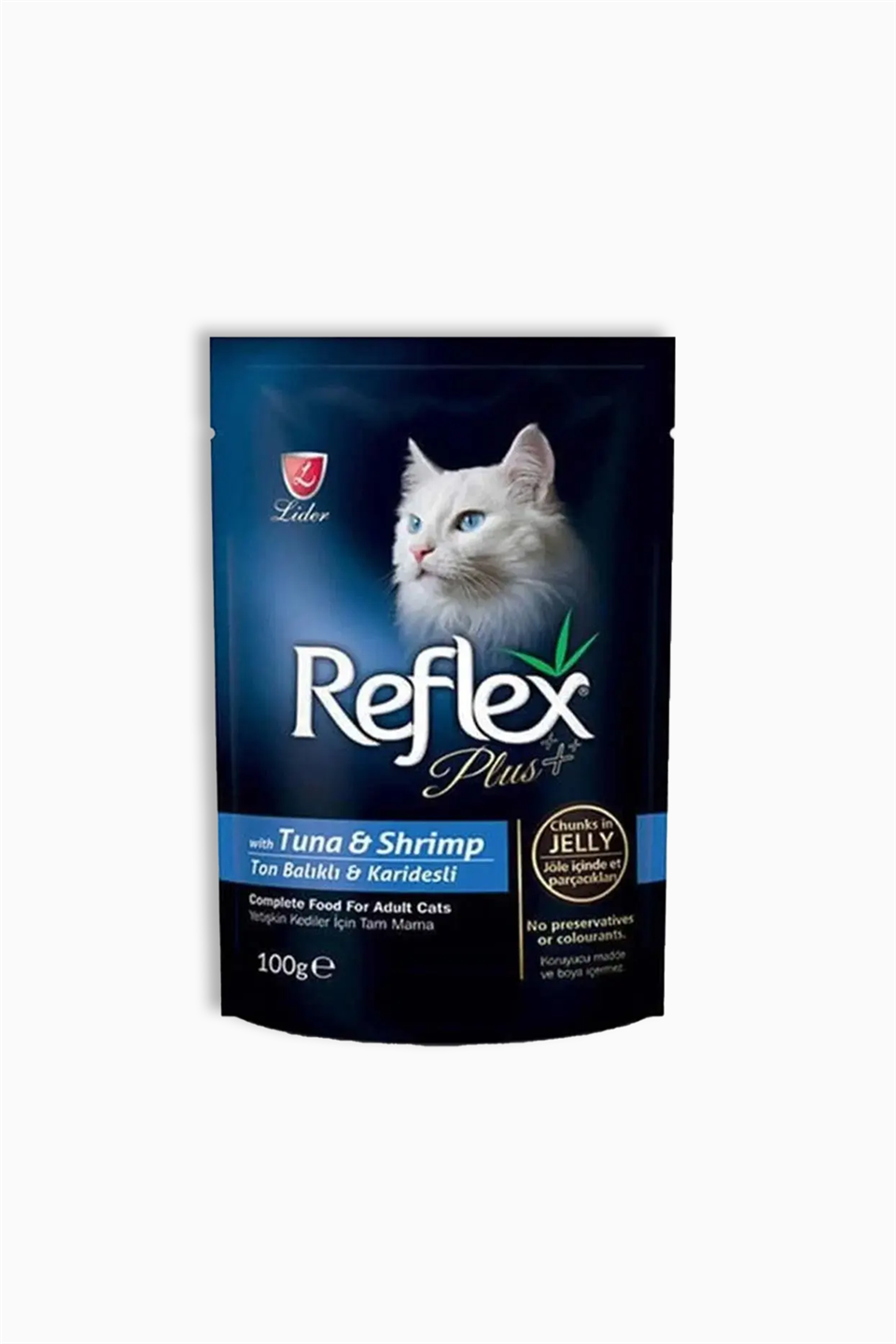 Reflex Ton Balıklı & Karidesli Pouch Jelly 100 Gr | Reflex | Reflex Ton Balıklı & Karidesli Pouch Jelly 100 Gr
