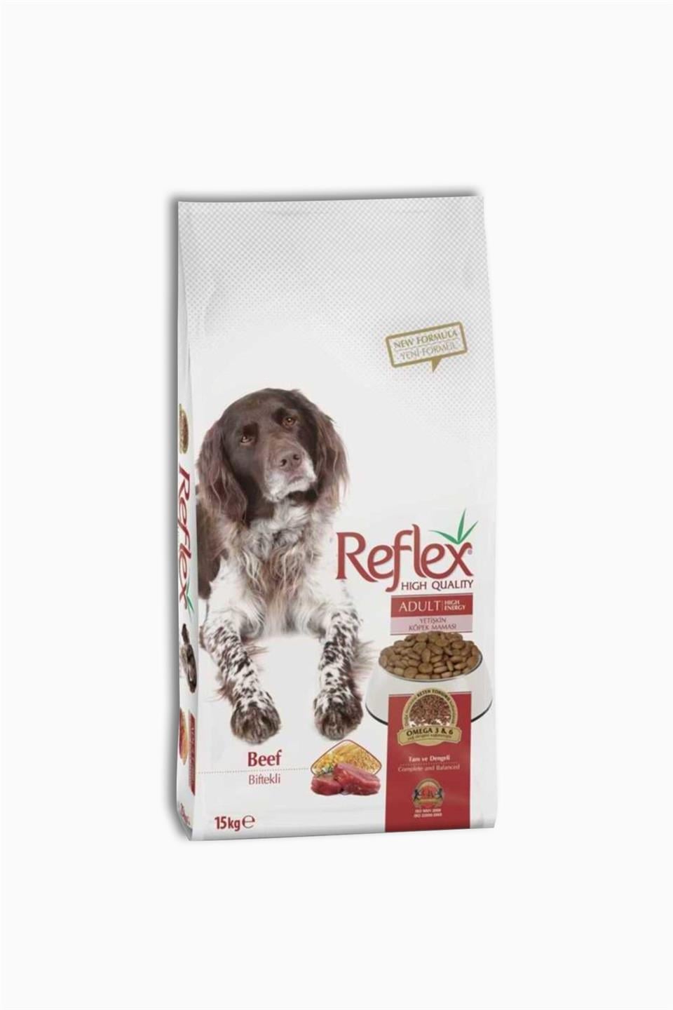 Reflex Yüksek Enerjili Biftekli Yetişkin Köpek Maması 15 Kg | Reflex | Reflex Yüksek Enerjili Biftekli Yetişkin Köpek Maması 15 Kg