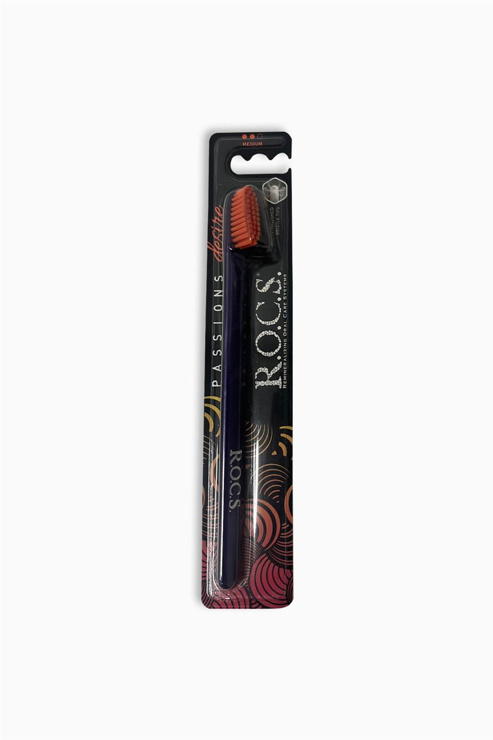 Rocs Passions Desire Diş Fırçası Medium-Mor | Rocs | Rocs Passions Desire Diş Fırçası Medium-Mor