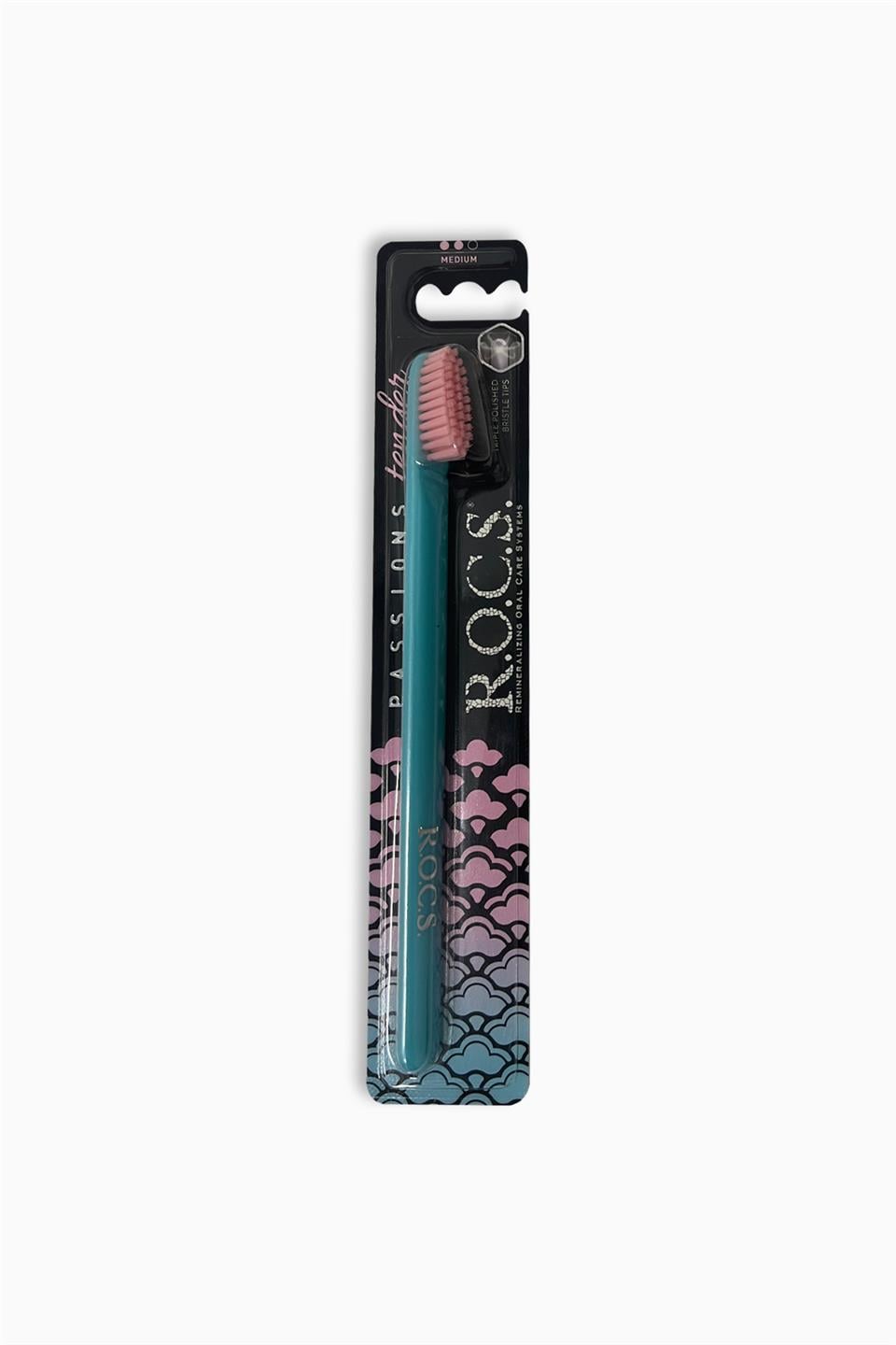 Rocs Passions Tender Diş Fırçası Medium-Mavi | Rocs | Rocs Passions Tender Diş Fırçası Medium-Mavi