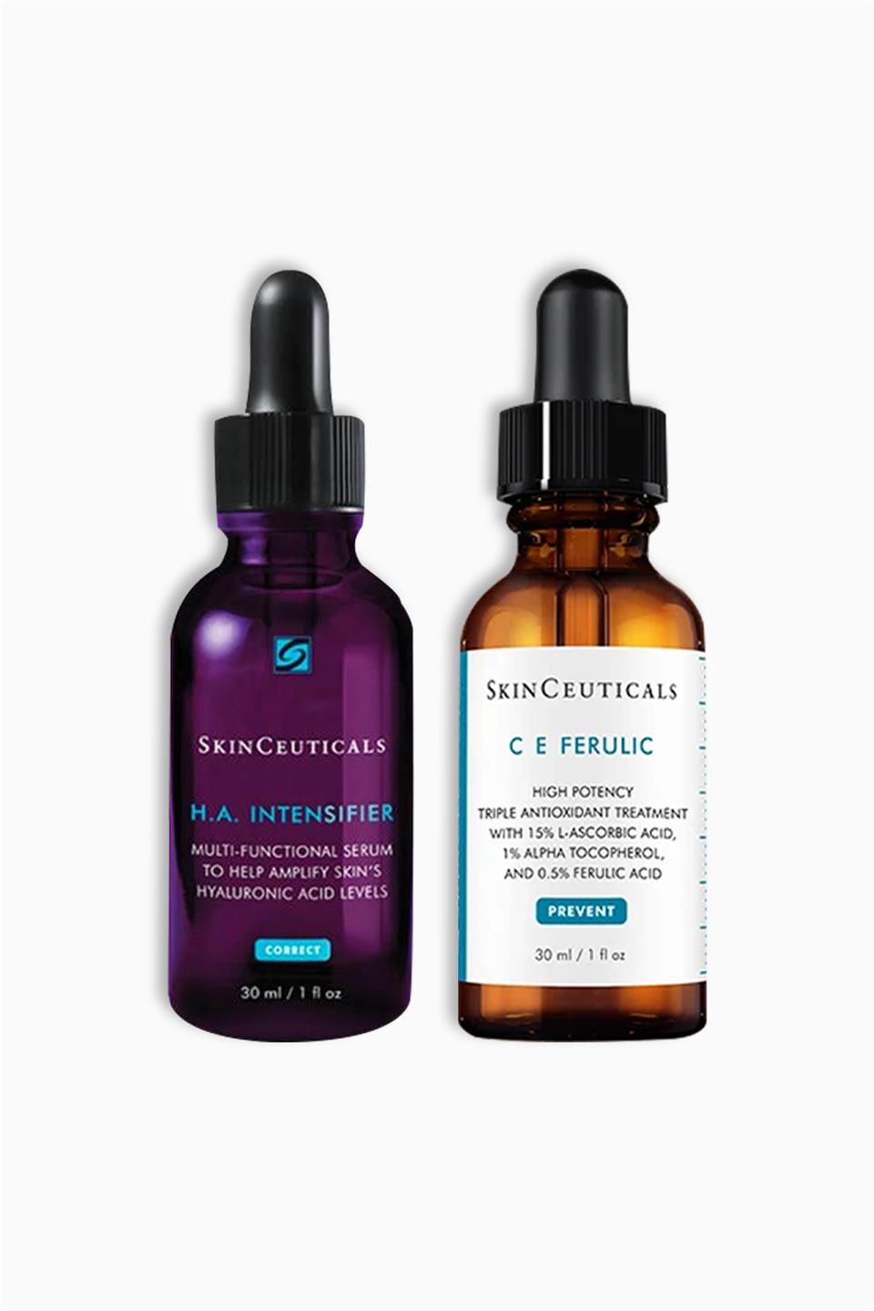 Skinceuticals C E Ferulic 30 ml + H.A Intensifier 15 ml | Skin Ceuticals | Skinceuticals C E Ferulic 30 ml + H.A Intensifier 15 ml