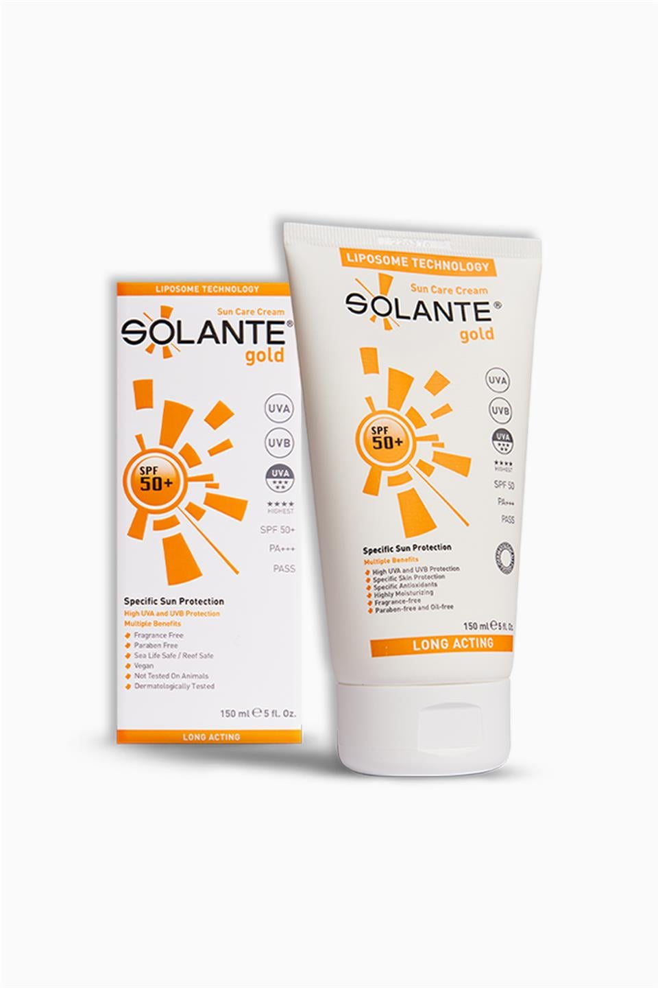Solante Gold Güneş Koruyucu Krem Spf50+ 150 Ml - Eski Ambalaj | Solante | Solante Gold Güneş Koruyucu Krem Spf50+ 150 Ml - Eski Ambalaj