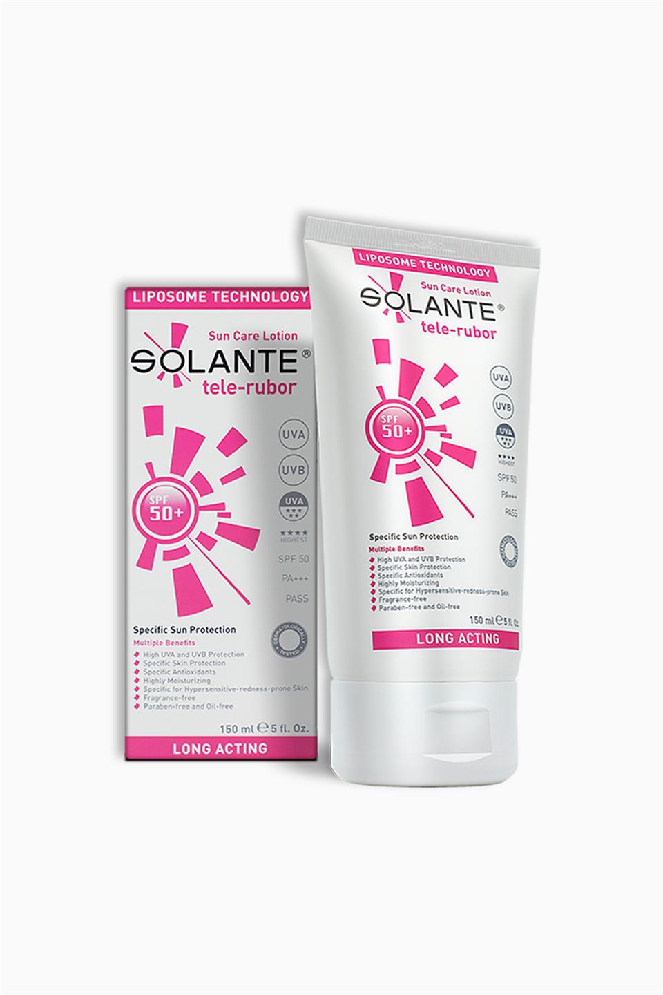 Solante Tele-Rubor Sun Care Losyon Spf50 150 Ml | Solante | Solante Tele-Rubor Sun Care Losyon Spf50 150 Ml