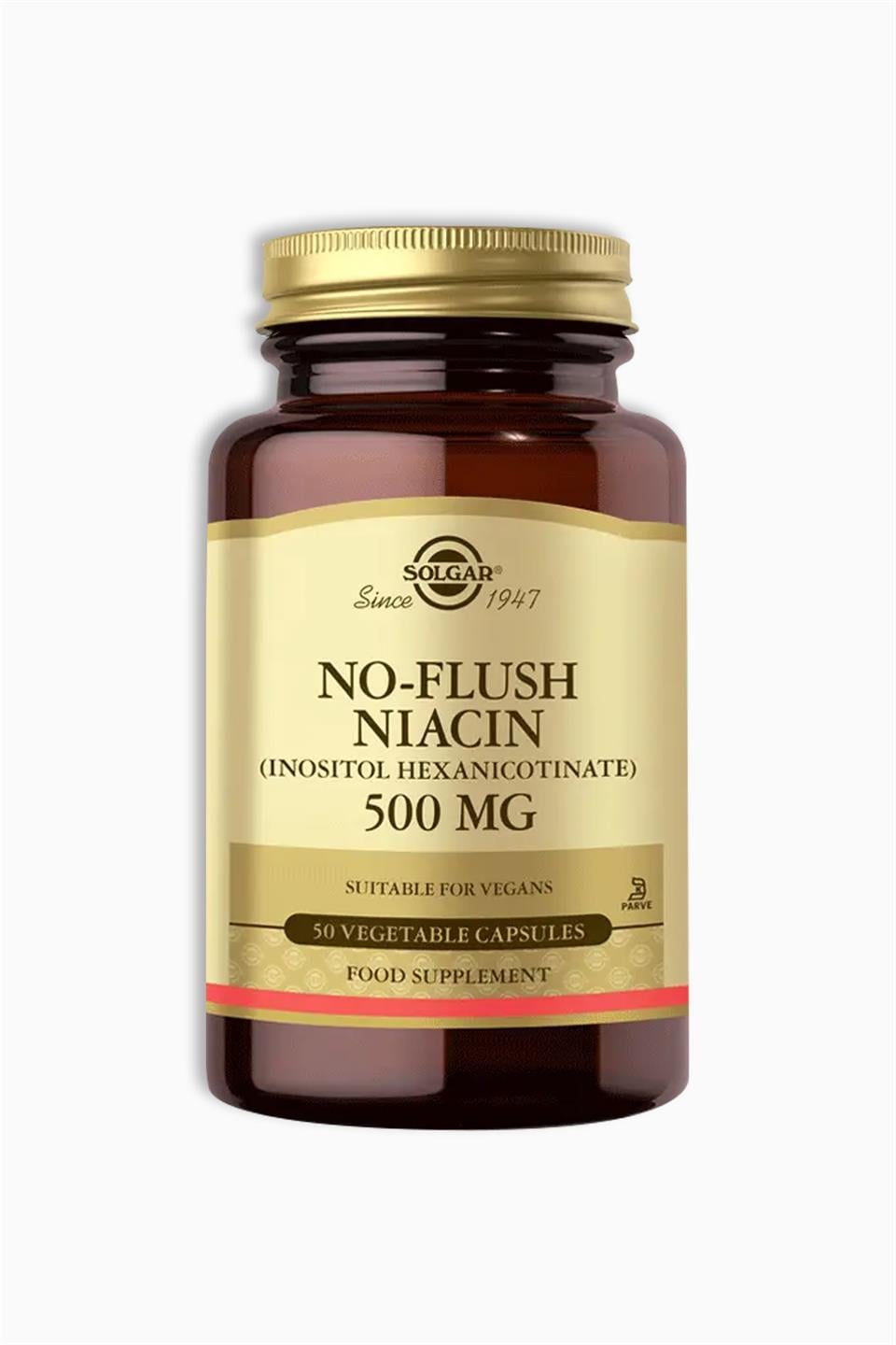 Solgar No Flush Niacin 500 mg 50 Kapsül | Solgar | Solgar No Flush Niacin 500 mg 50 Kapsül