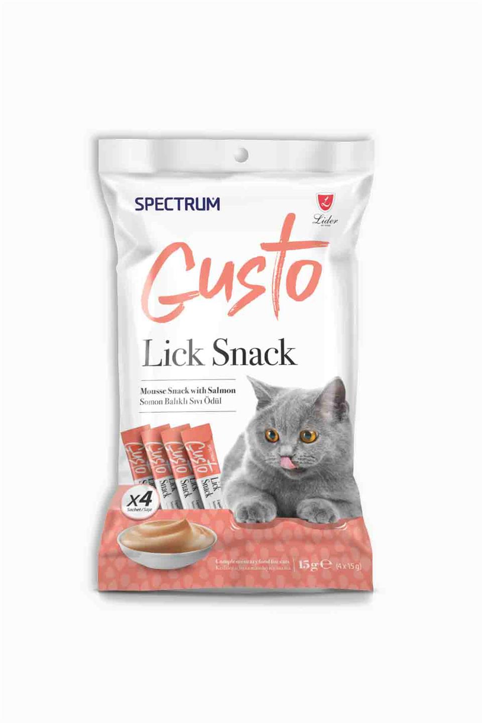 Spectrum Gusto Somonlu Sıvı Kedi Ödül Maması 15gr | Spectrum | Spectrum Gusto Somonlu Sıvı Kedi Ödül Maması 15gr