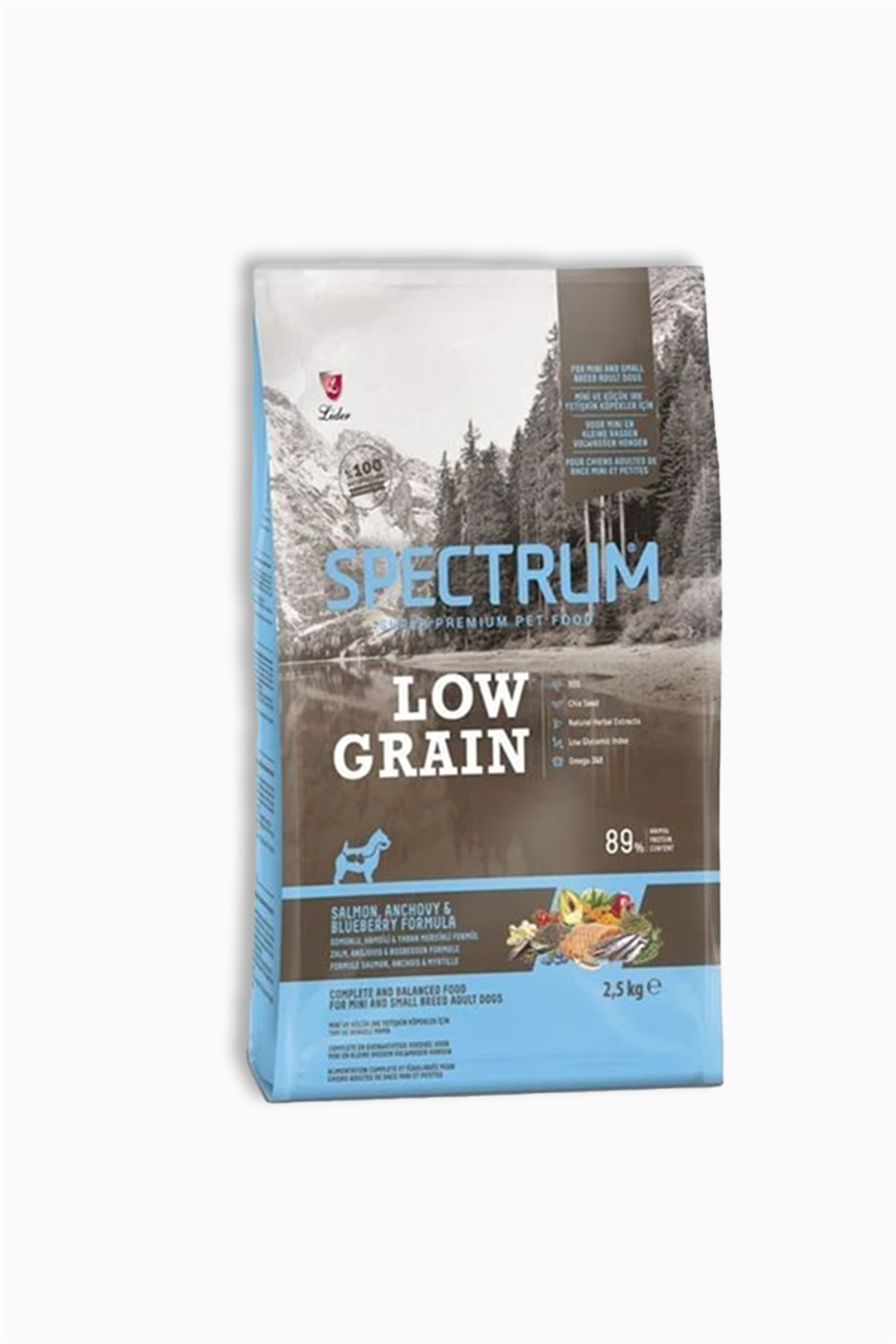 Spectrum Low Grain Somonlu Anchovy Mini Small Breed Yetişkin Köpek Maması 2,5 Kg | Spectrum | Spectrum Low Grain Somonlu Anchovy Mini Small Breed Yetişkin Köpek Maması 2,5 Kg